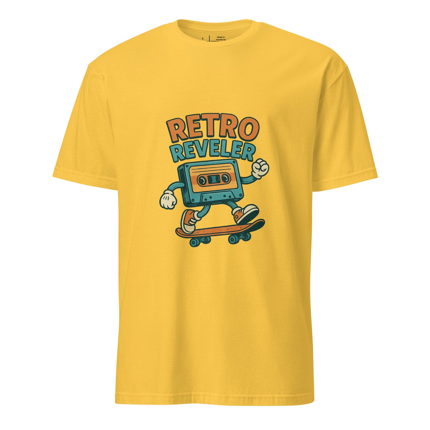 Retro Reveler - Nostalgic Nod - Short-Sleeve Unisex T-Shirt - Graphic Tee - Daisy - Front