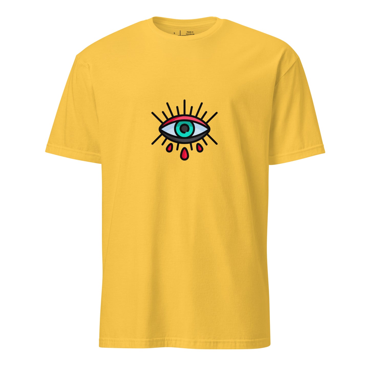 Eye - Minimalist Design - Short-Sleeve Unisex T-Shirt - Graphic Tee - Daisy - Front 