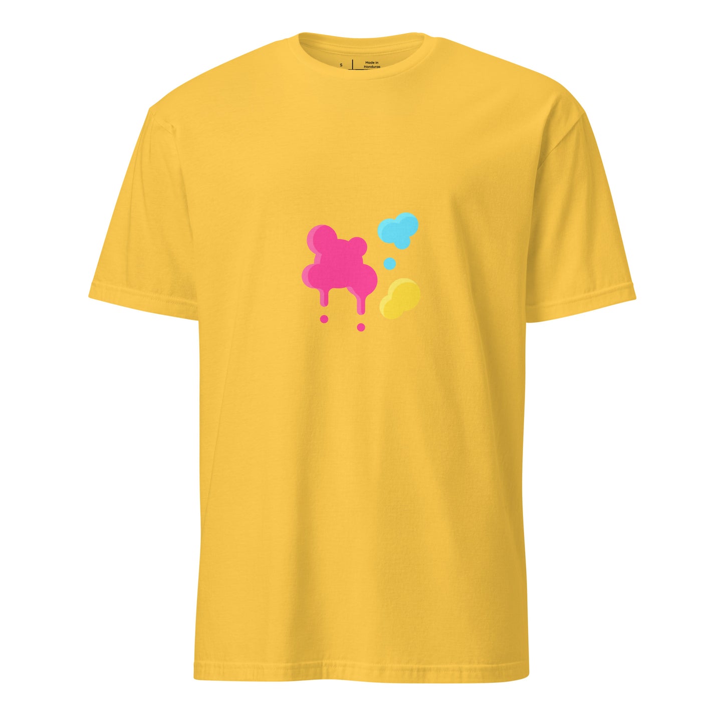 Splat - Urban Paint Splash - Short-Sleeve Unisex T-Shirt - Graphic Tee - Daisy - Front
