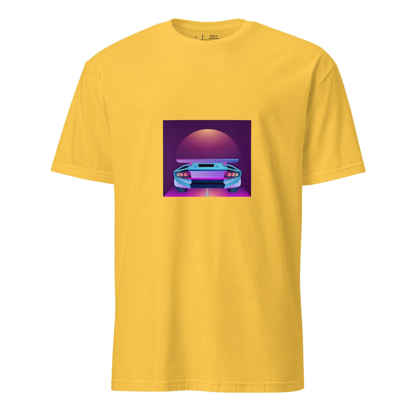 Retro Sunset - Drive The Dream - Short-Sleeve Unisex T-Shirt - Graphic Tee - Daisy - Front