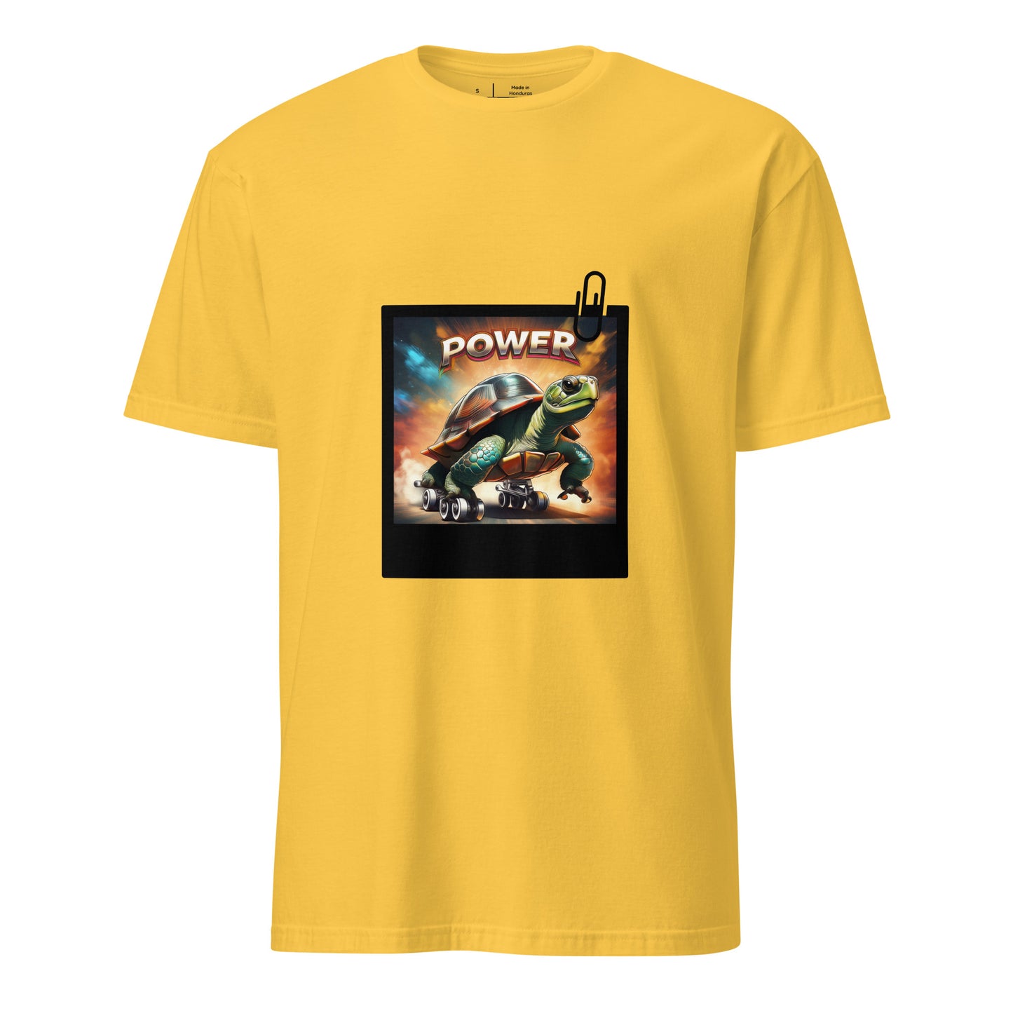 Turtle Power - Speed Meets Style - Short-Sleeve Unisex T-Shirt - Graphic Tee - Daisy - Front