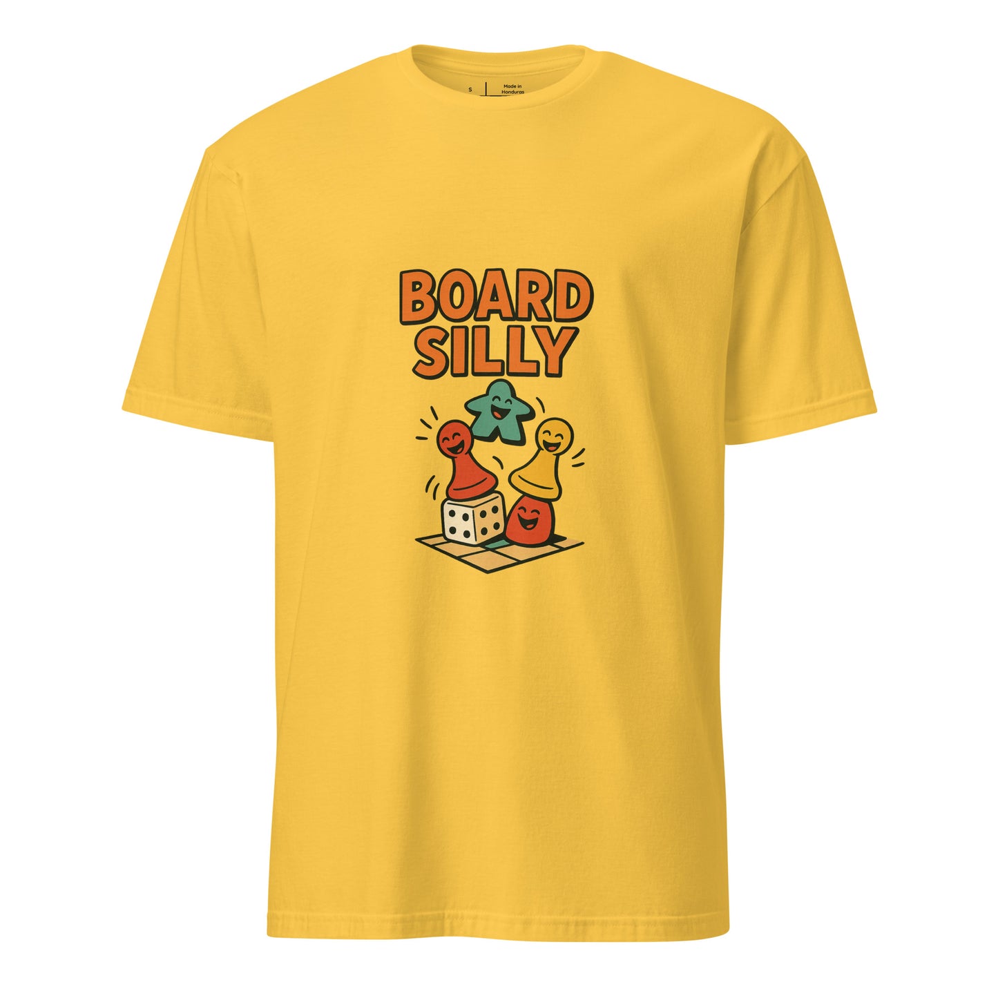 Board Silly – Ultimate Board Game - Short-Sleeve Unisex T-Shirt - Graphic Tee - Daisy - Front