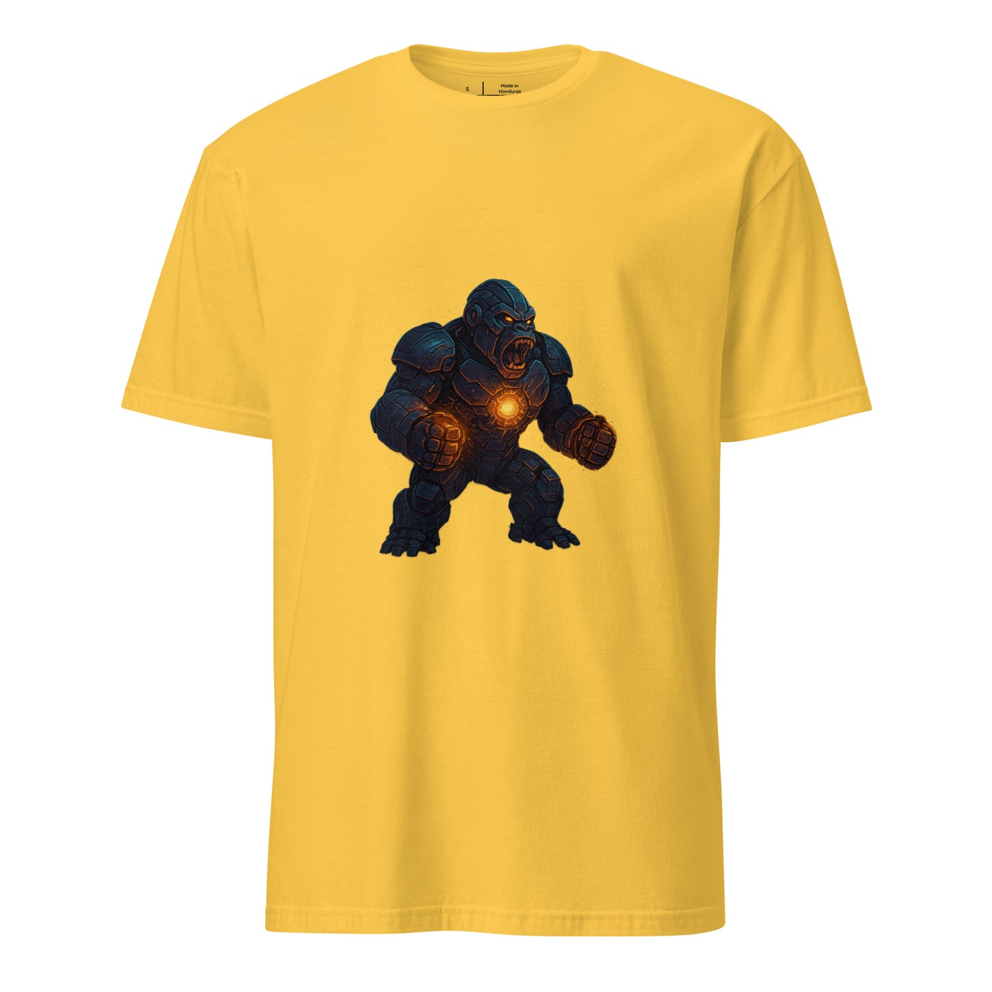 Mecha Gorilla – Cybernetic Beast Unleashed - Short-Sleeve Unisex T-Shirt - Graphic Tee - Daisy - Front