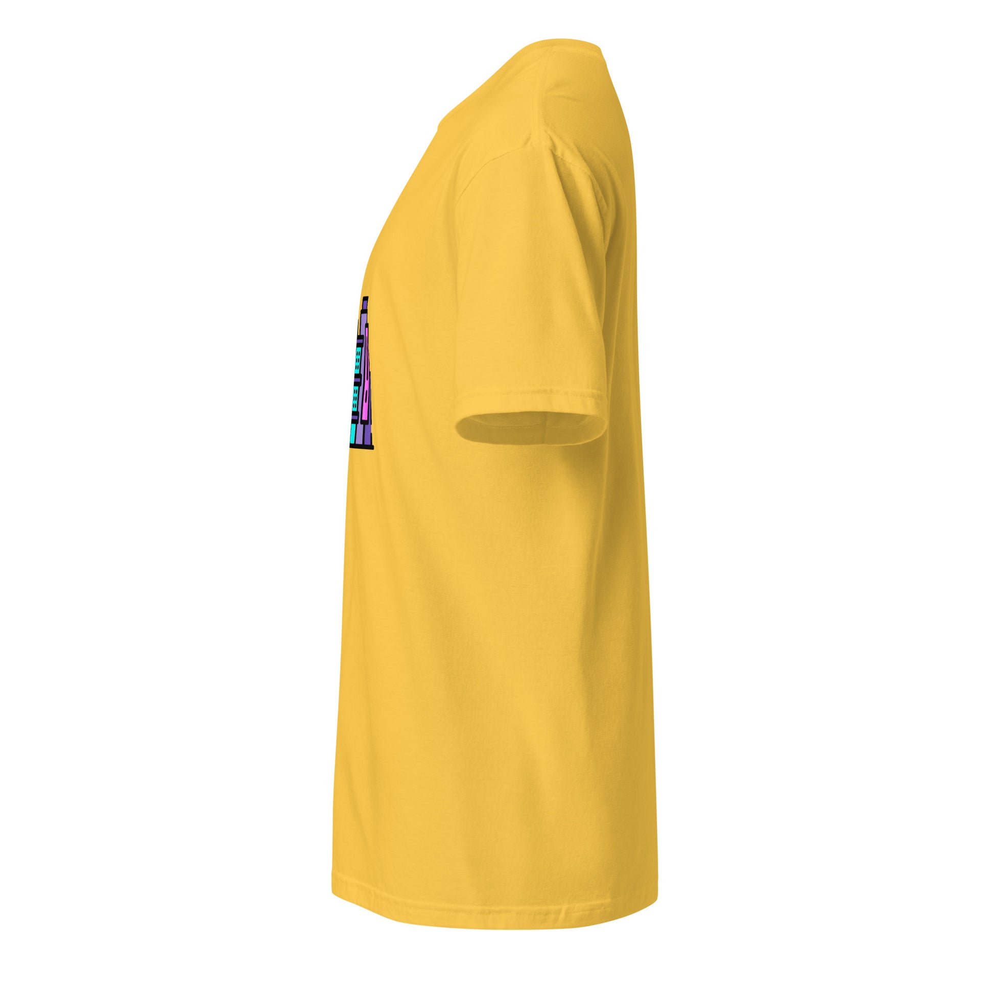 Cyber City - Neon City Dreams - Short-Sleeve Unisex T-Shirt - Graphic Tee - Daisy - Left side