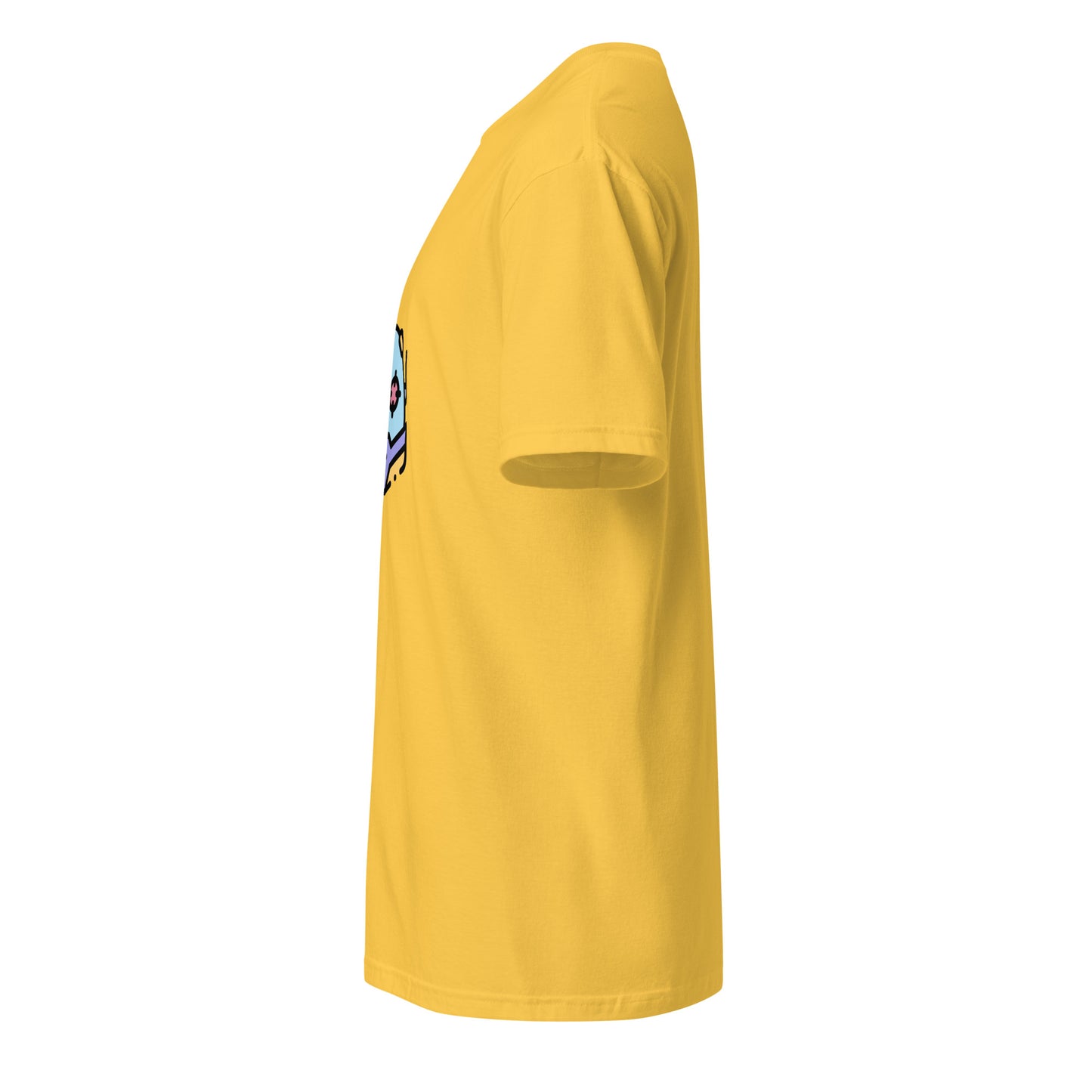 Cyber Helmet - Target Acquired - Short-Sleeve Unisex T-Shirt - Graphic Tee - Daisy - Left side