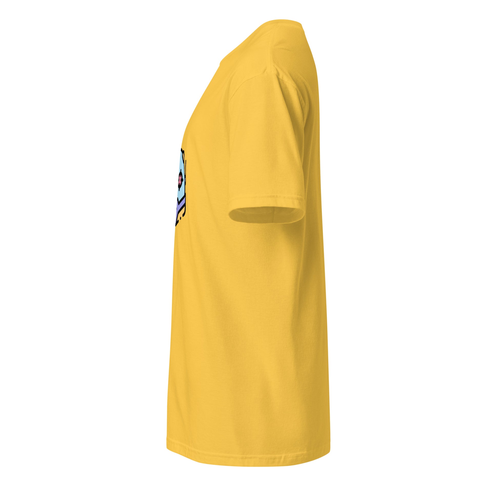 Cyber Helmet - Target Acquired - Short-Sleeve Unisex T-Shirt - Graphic Tee - Daisy - Left side