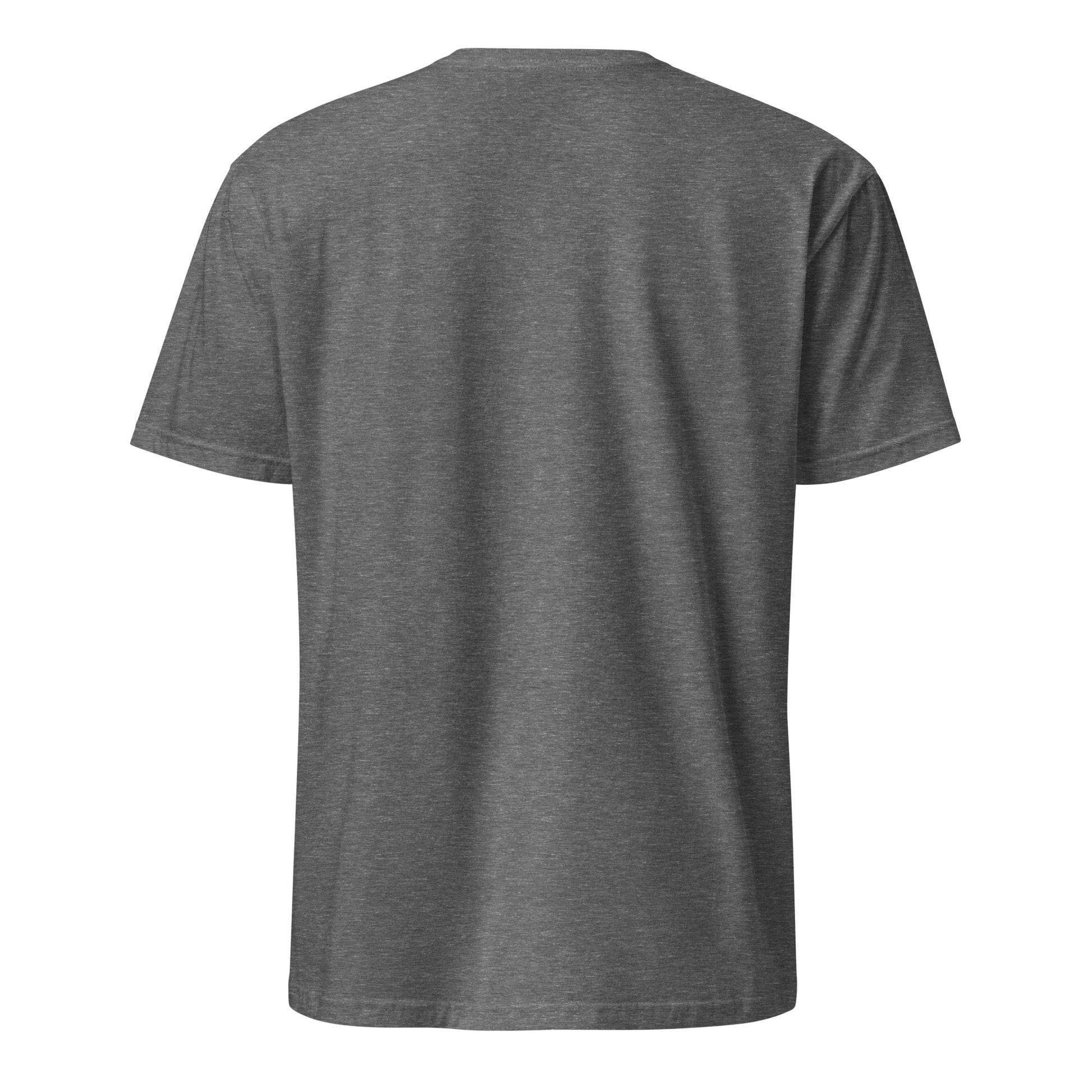 Yinyang - Iconic Taoist Symbol - Short-Sleeve Unisex T-Shirt - Graphic Tee - Graphite Heather - Back