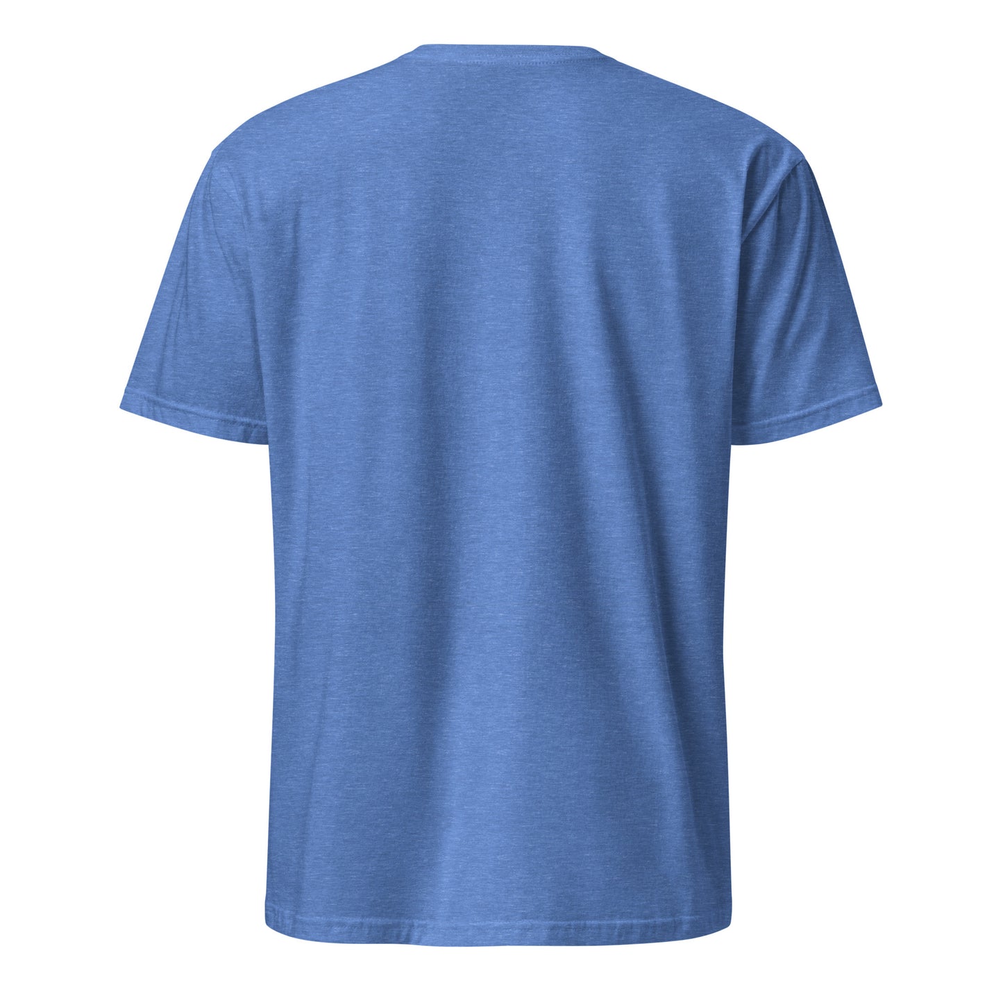 Built Different - Standout Statement - Short-Sleeve T-Shirt - Graphic Tee - Heather Royal - Back
