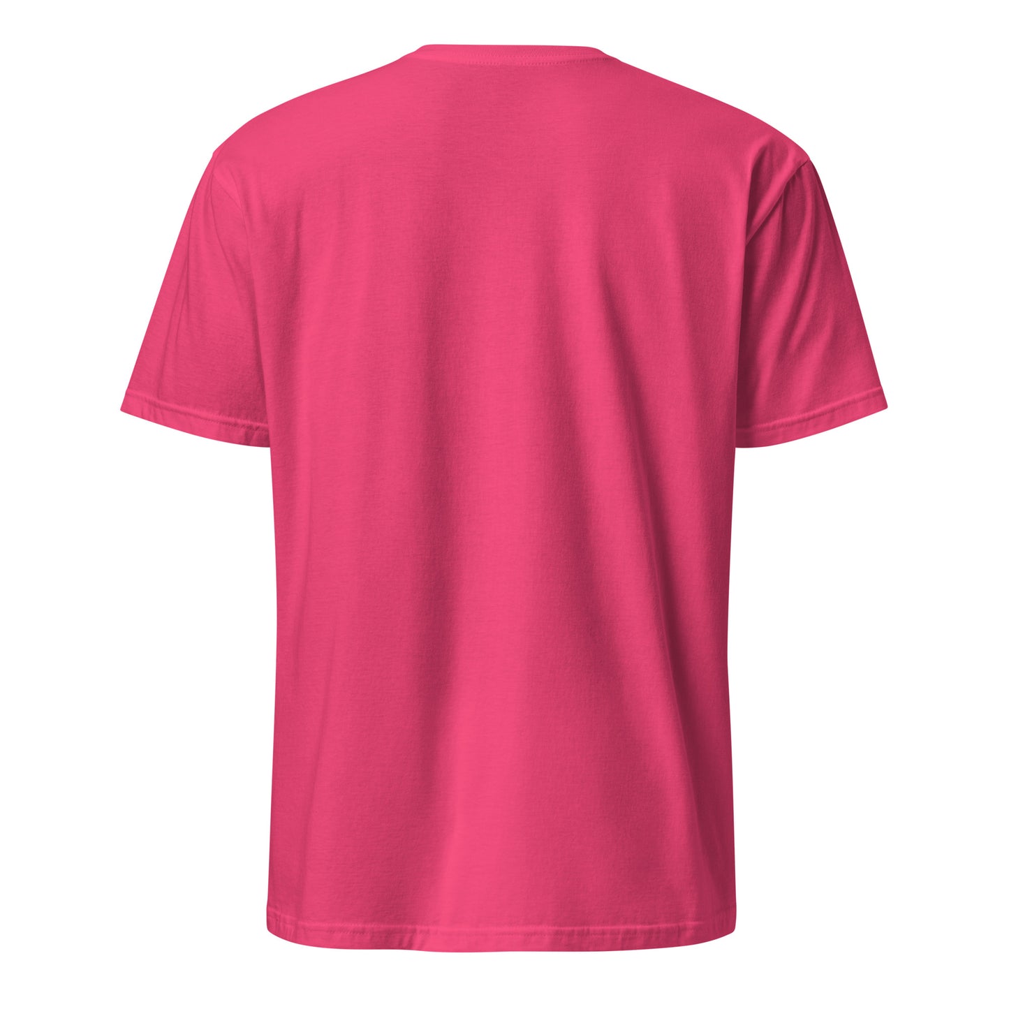 Bass Face Activated – Alien Rave - Short-Sleeve Unisex T-Shirt - Graphic Tee - Heliconia - Back