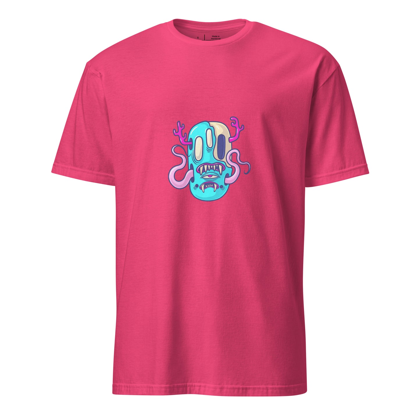 Monsta 4 - Monsta Collection - Short-Sleeve Unisex T-Shirt - Graphic Tee - Heliconia - Front