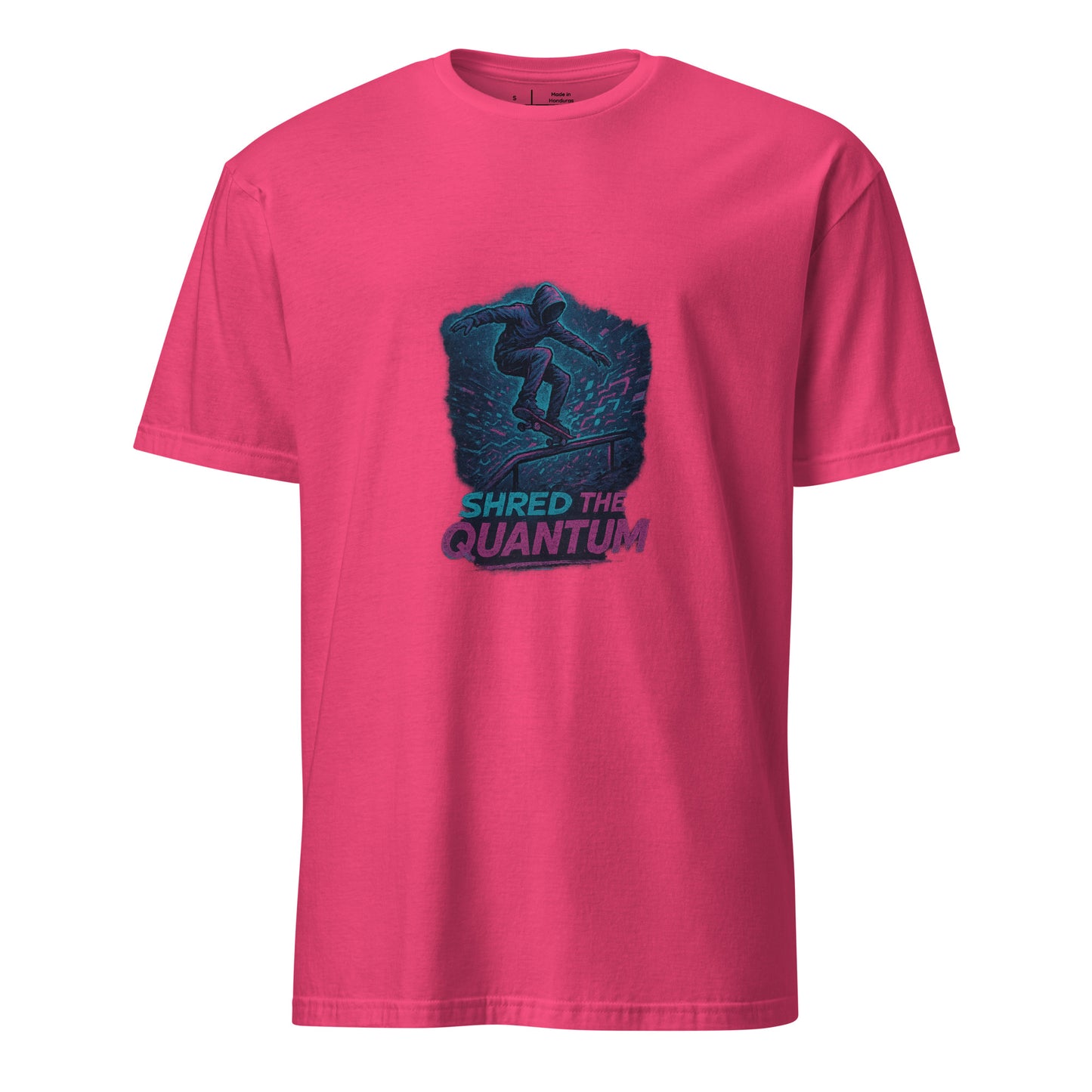 Quantum Shredder - Gleam The Cube - Short-Sleeve Unisex T-Shirt - Graphic Tee - Heliconia - Front