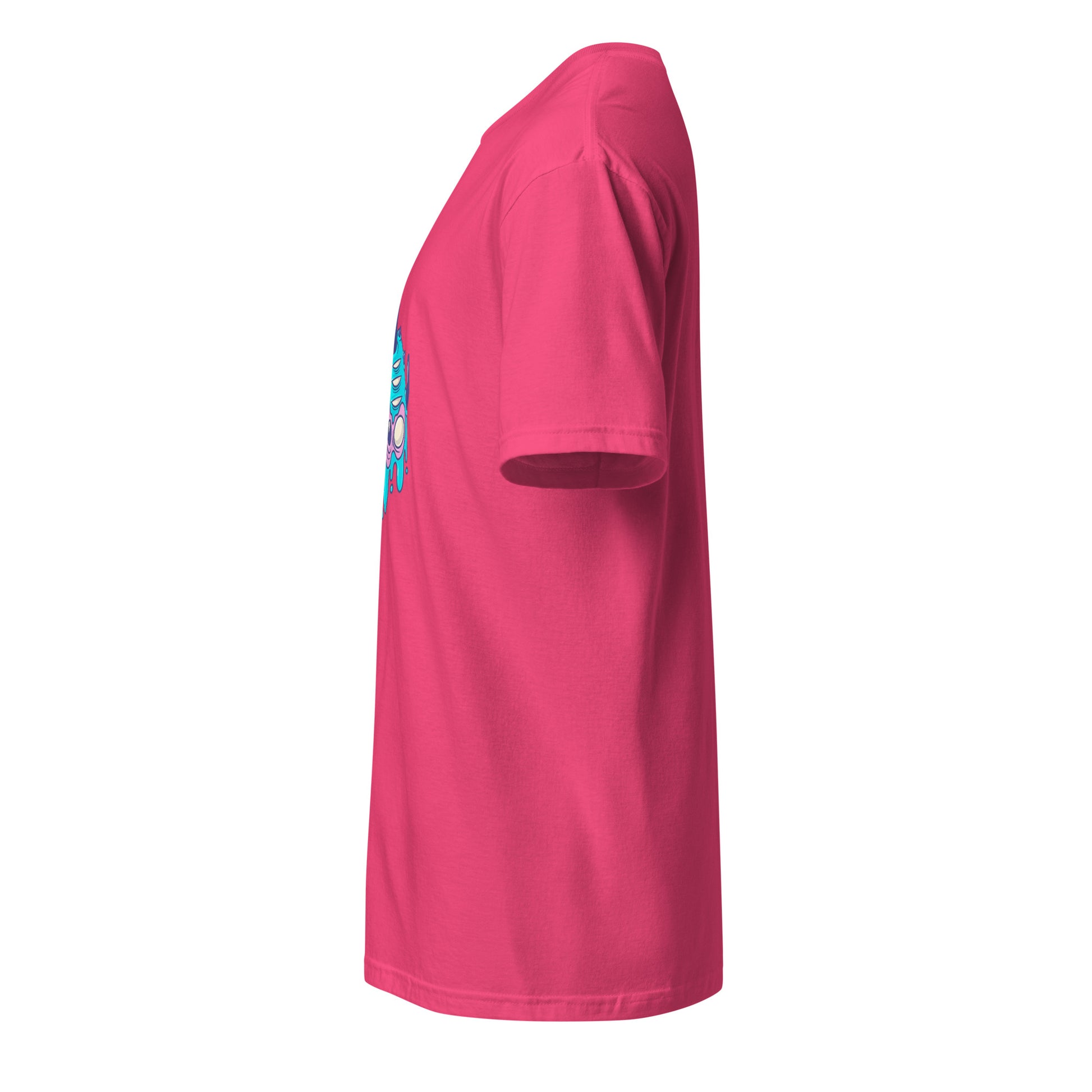 Monsta 5 - Monsta Collection - Short-Sleeve Unisex T-Shirt - Graphic Tee - Heliconia - Left side