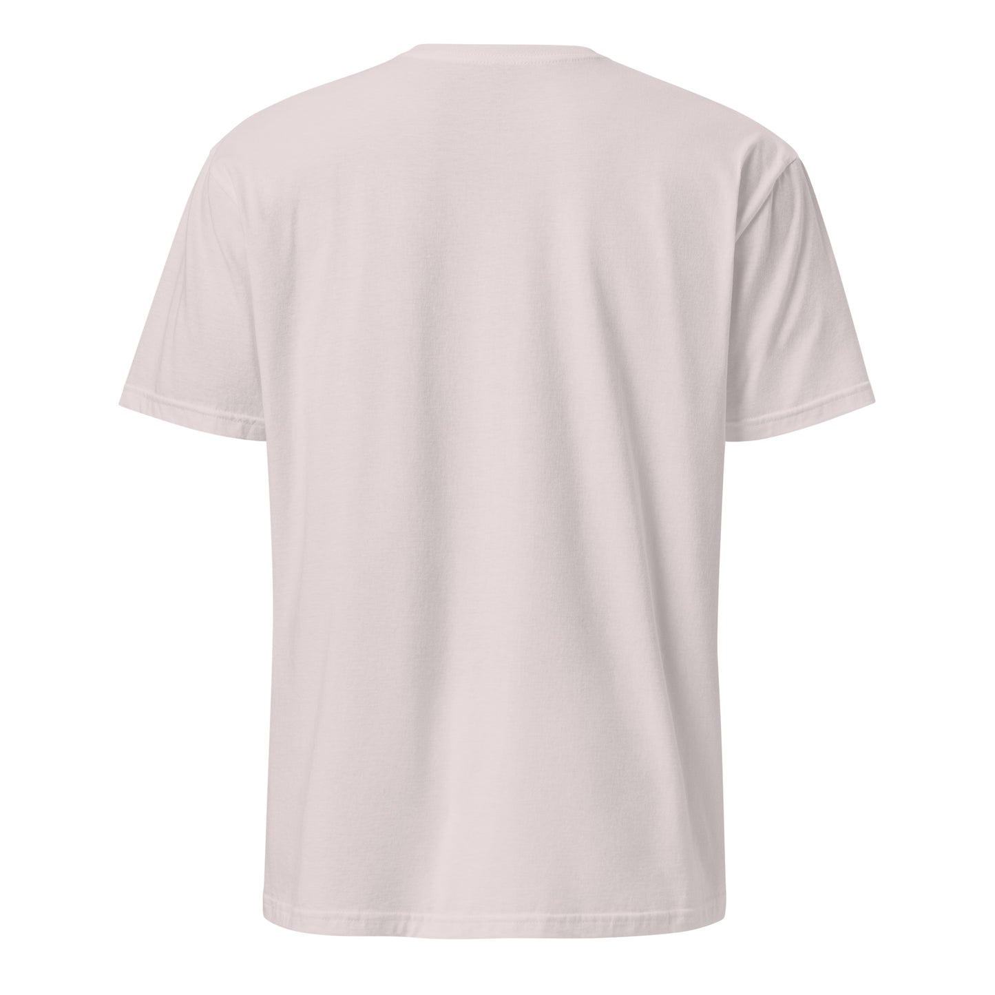 Neon Fallen Angel – Graffiti Glitch - Short-Sleeve Unisex T-Shirt - Graphic Tee - Ice Grey - Back