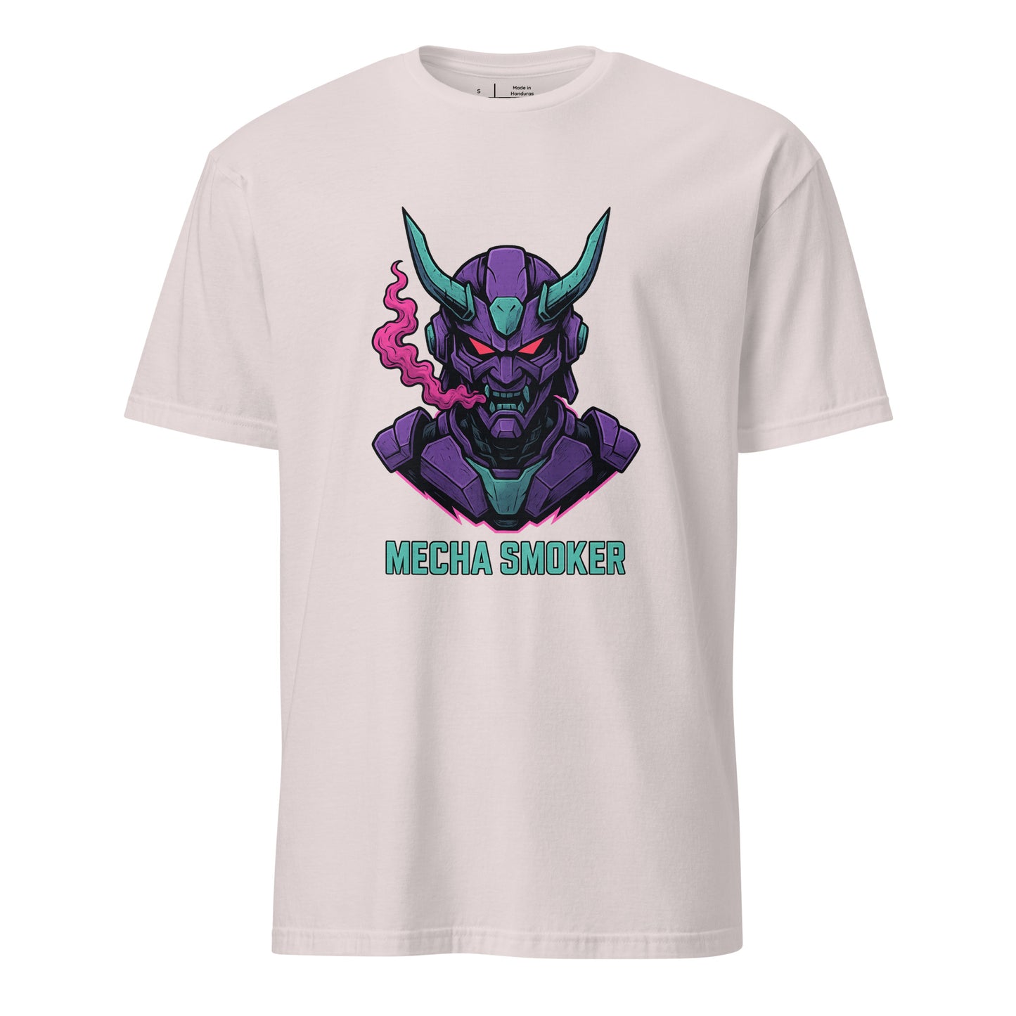 Mecha - Humanoid Mech - Short-Sleeve Unisex T-Shirt - Graphic Tee - Ice Grey - Front