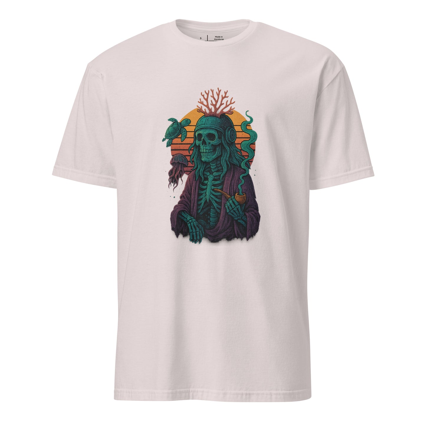 Peaceful Ancient - Timeless Calm - Short-Sleeve Unisex T-Shirt - Graphic Tee - Ice Grey - Front