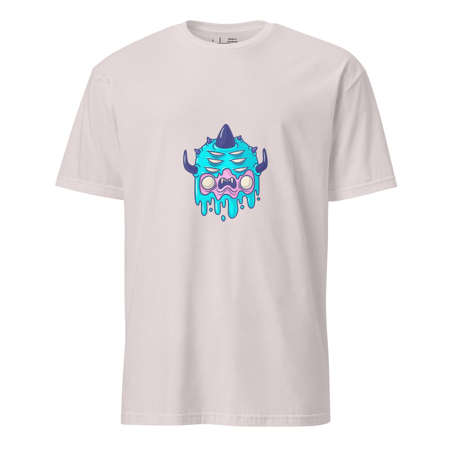 Monsta 5 - Monsta Collection - Short-Sleeve Unisex T-Shirt - Graphic Tee - Ice Grey - Front