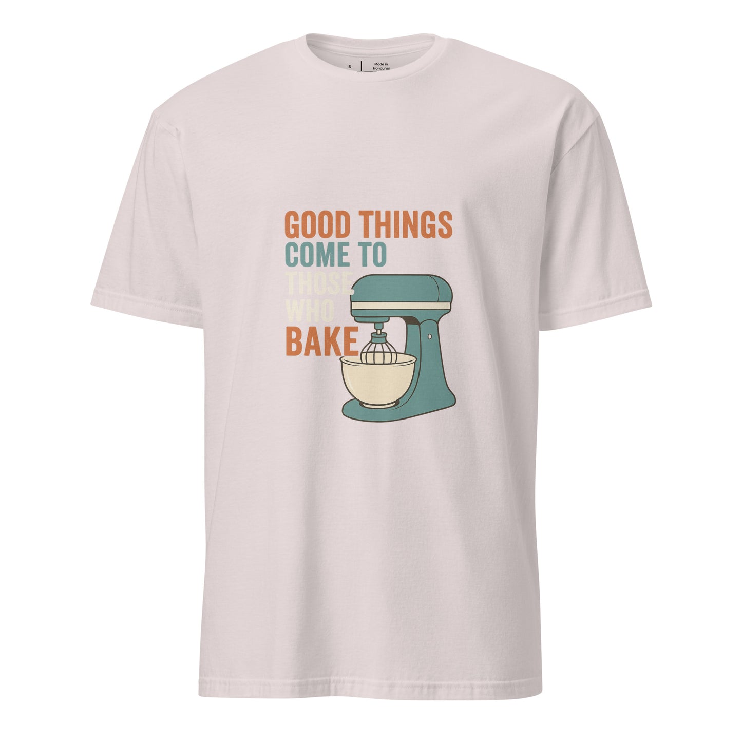 Good Things - Baking Humour - Short-Sleeve Unisex T-Shirt - Graphic Tee -
Ice Grey - Front