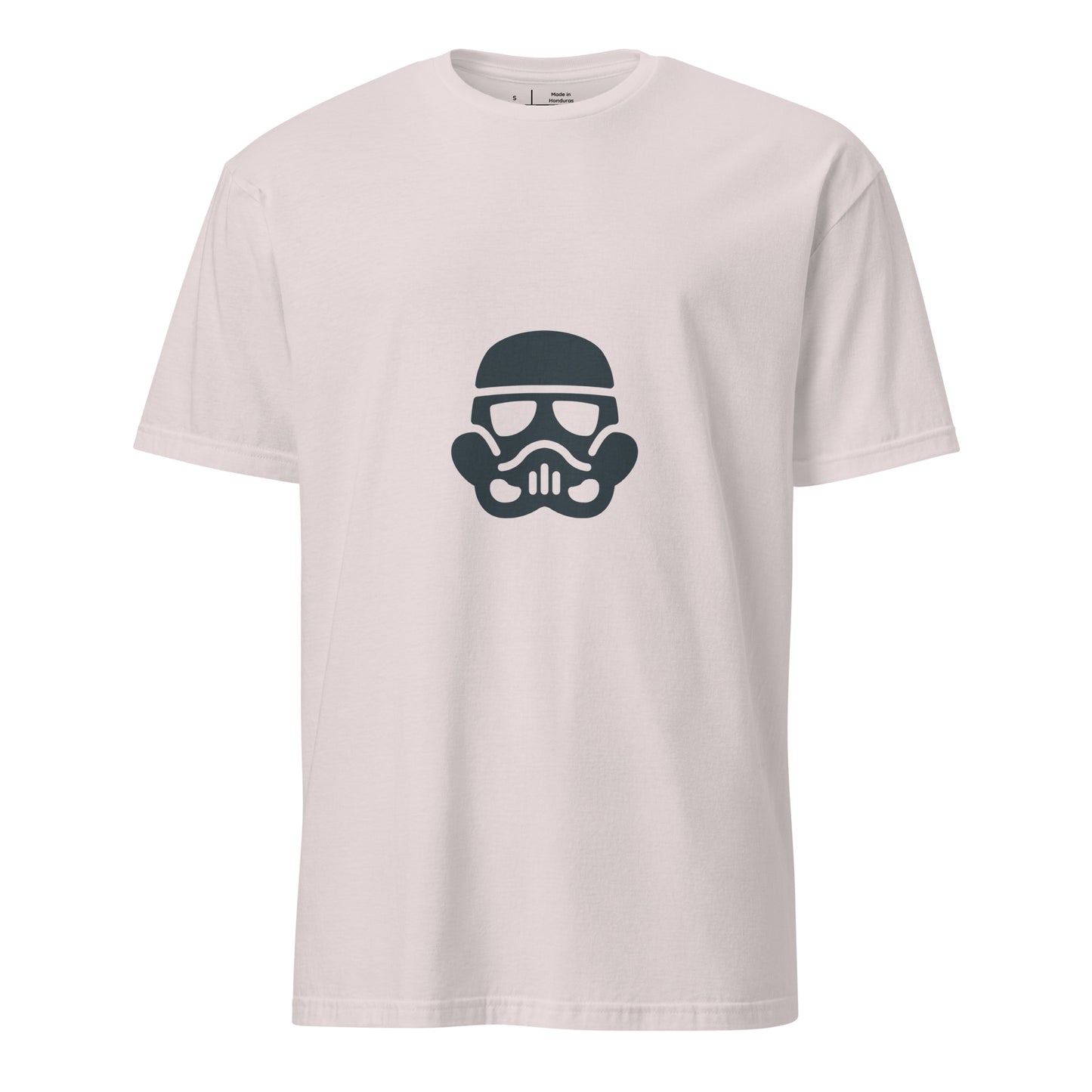 Trooper - Minimalist Galactic Grunt - Short-Sleeve Unisex T-Shirt - Graphic Tee - Ice Grey - Front