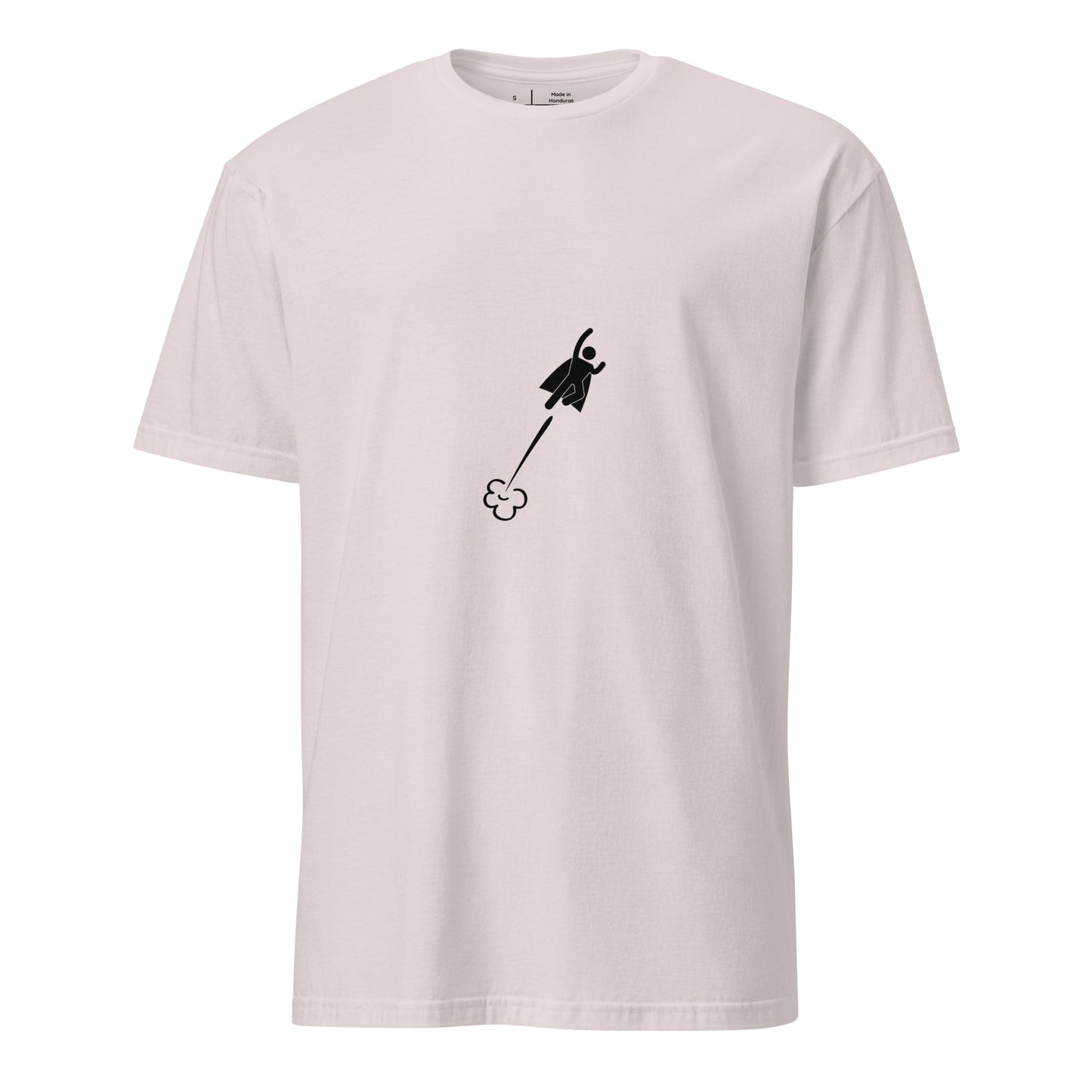 Duty Calls - Up, Up And Gone - Short-Sleeve Unisex T-Shirt - Graphic Tee - Ice Grey - Front