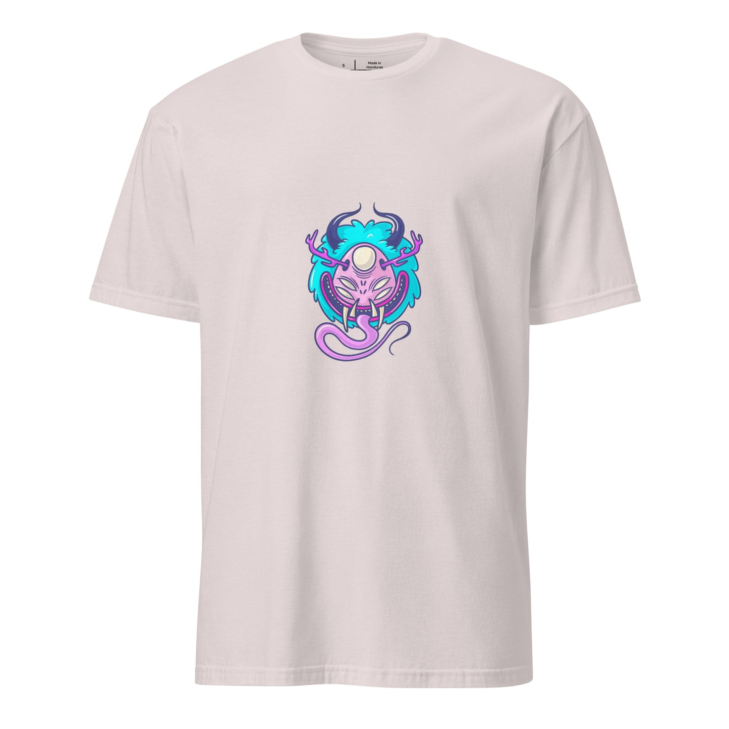 Monsta 2 - Urban Monsta Collection - Short-Sleeve Unisex T-Shirt - Graphic Tee - Ice Grey - Front