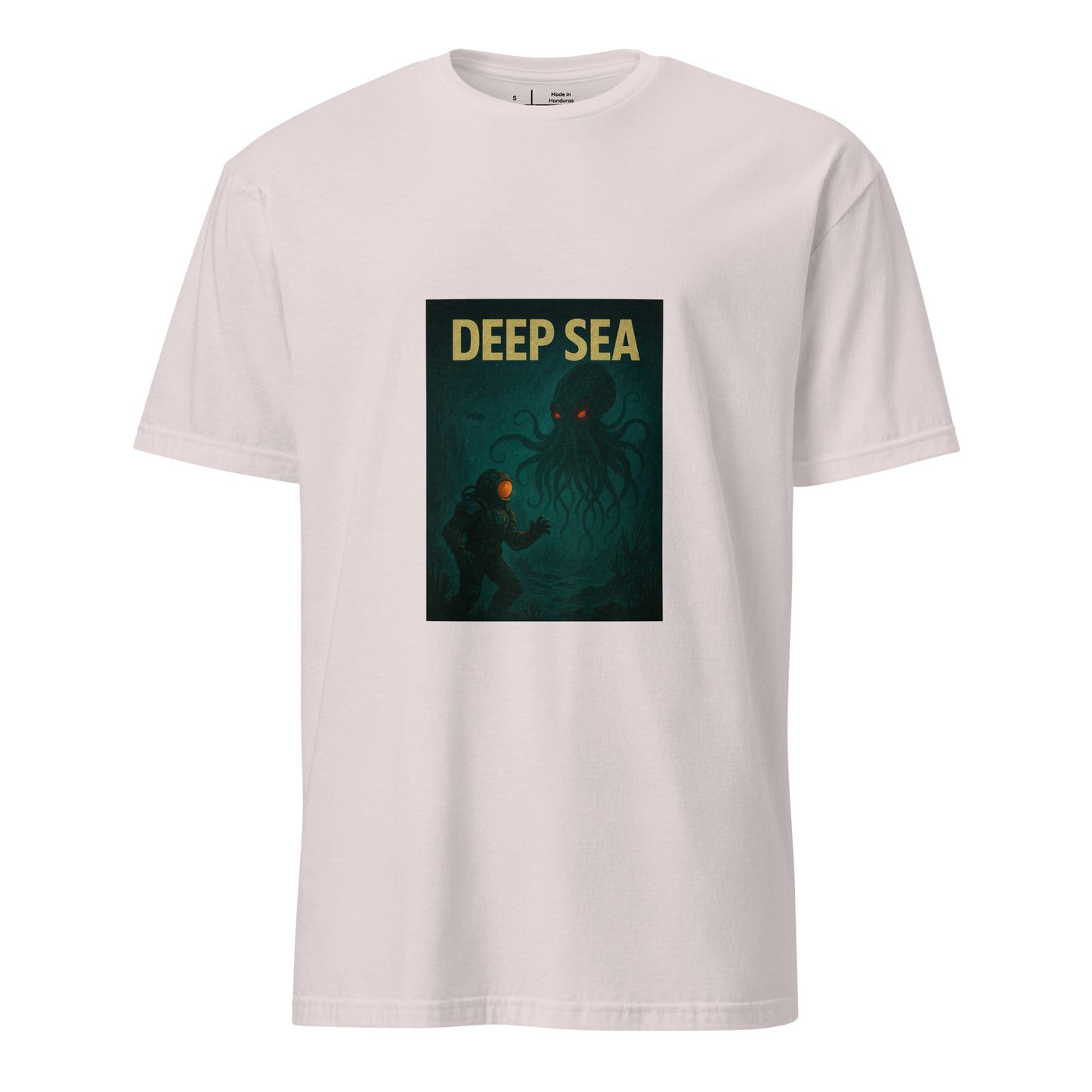 Deep Sea - Oceanic Mystery - Short-Sleeve Unisex T-Shirt - Graphic Tee - Ice Grey - Front