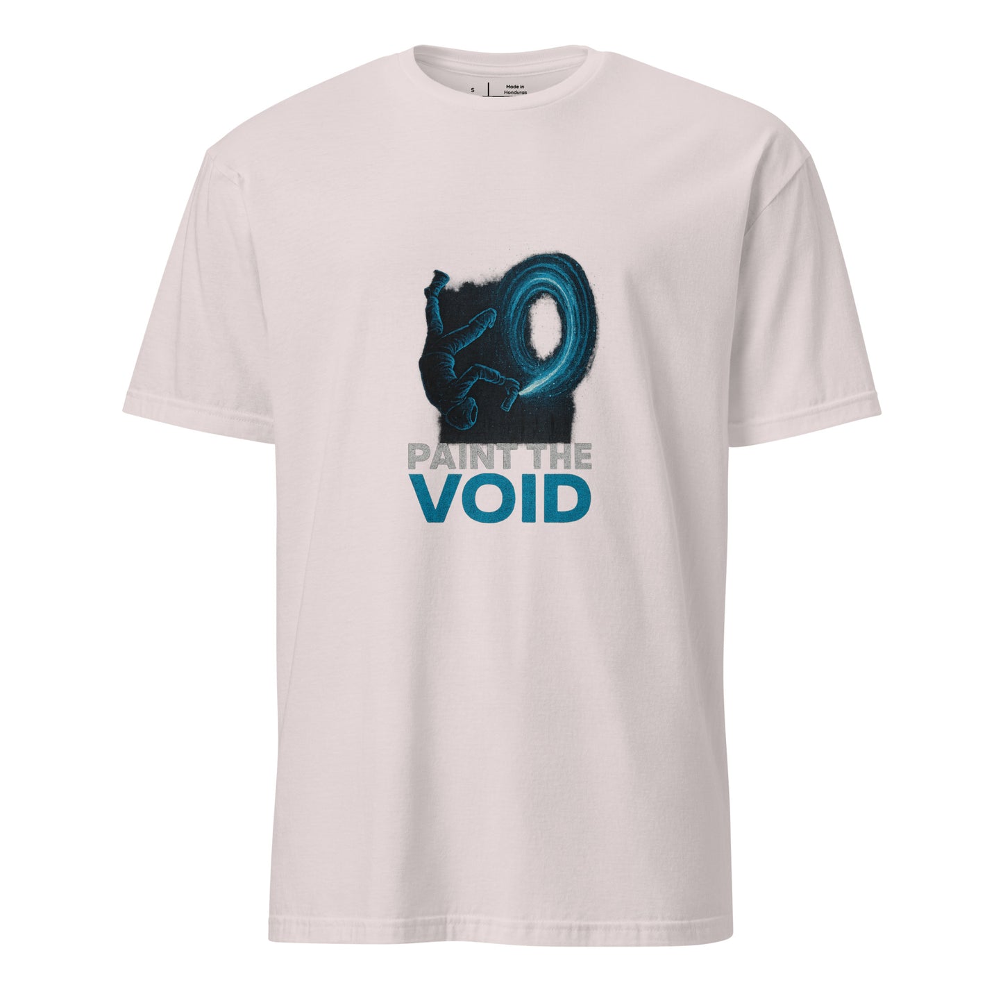 Void Graffiti Specialist - Cosmic Art - Short-Sleeve Unisex T-Shirt - Graphic Tee - Ice Grey - Front