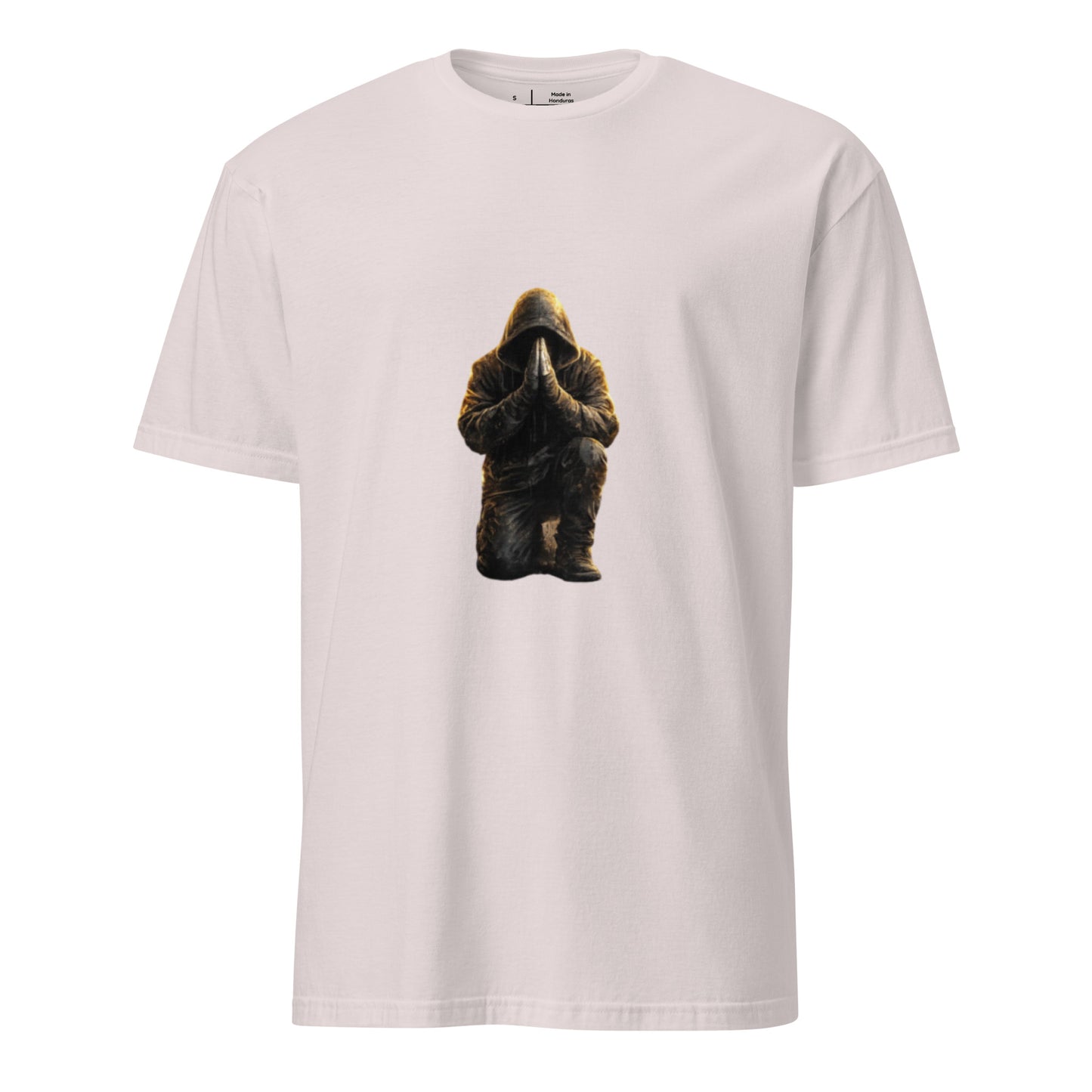 Saint of the Underground – Urban Faith - Short-Sleeve Unisex T-Shirt - Graphic Tee - Ice Grey - Front