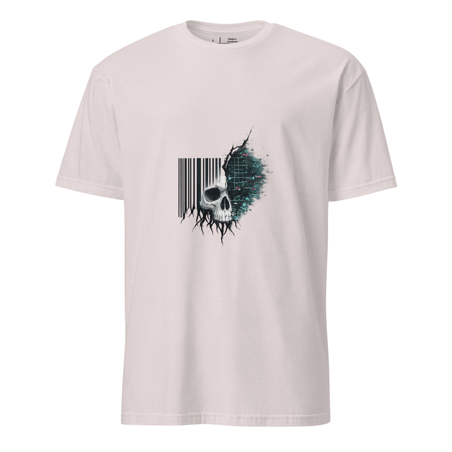 Unprogrammable – Individuality - Short-Sleeve Unisex T-Shirt - Graphic Tee - Ice grey - Front