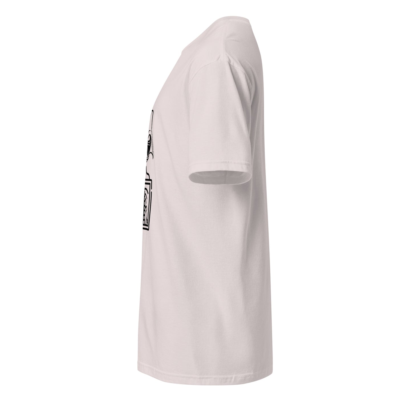 Darth X - The Dark Side Exposed - Short-Sleeve Unisex T-Shirt - Graphic Tee - Ice Grey - Left side