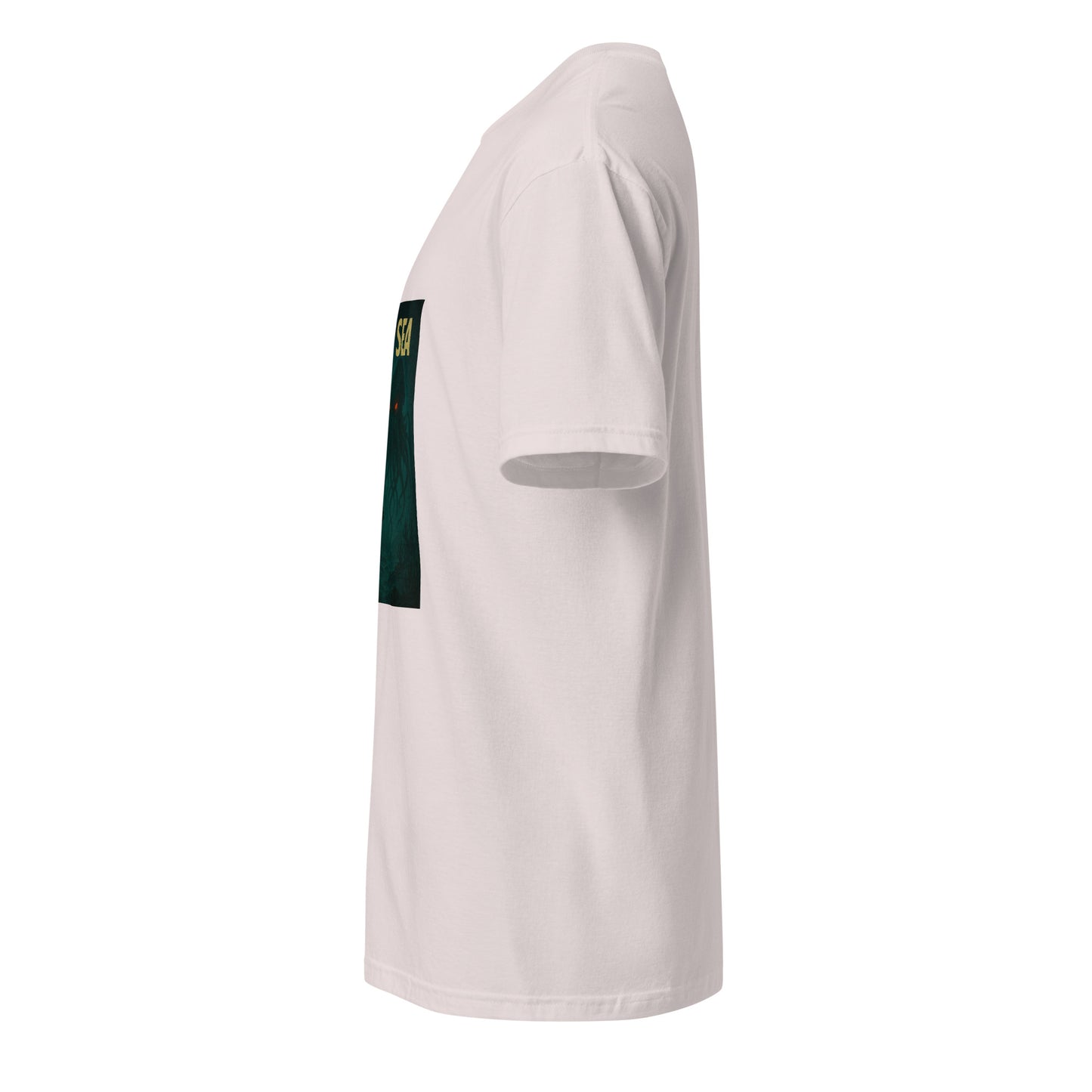 Deep Sea - Oceanic Mystery - Short-Sleeve Unisex T-Shirt - Graphic Tee - Ice Grey - Left side