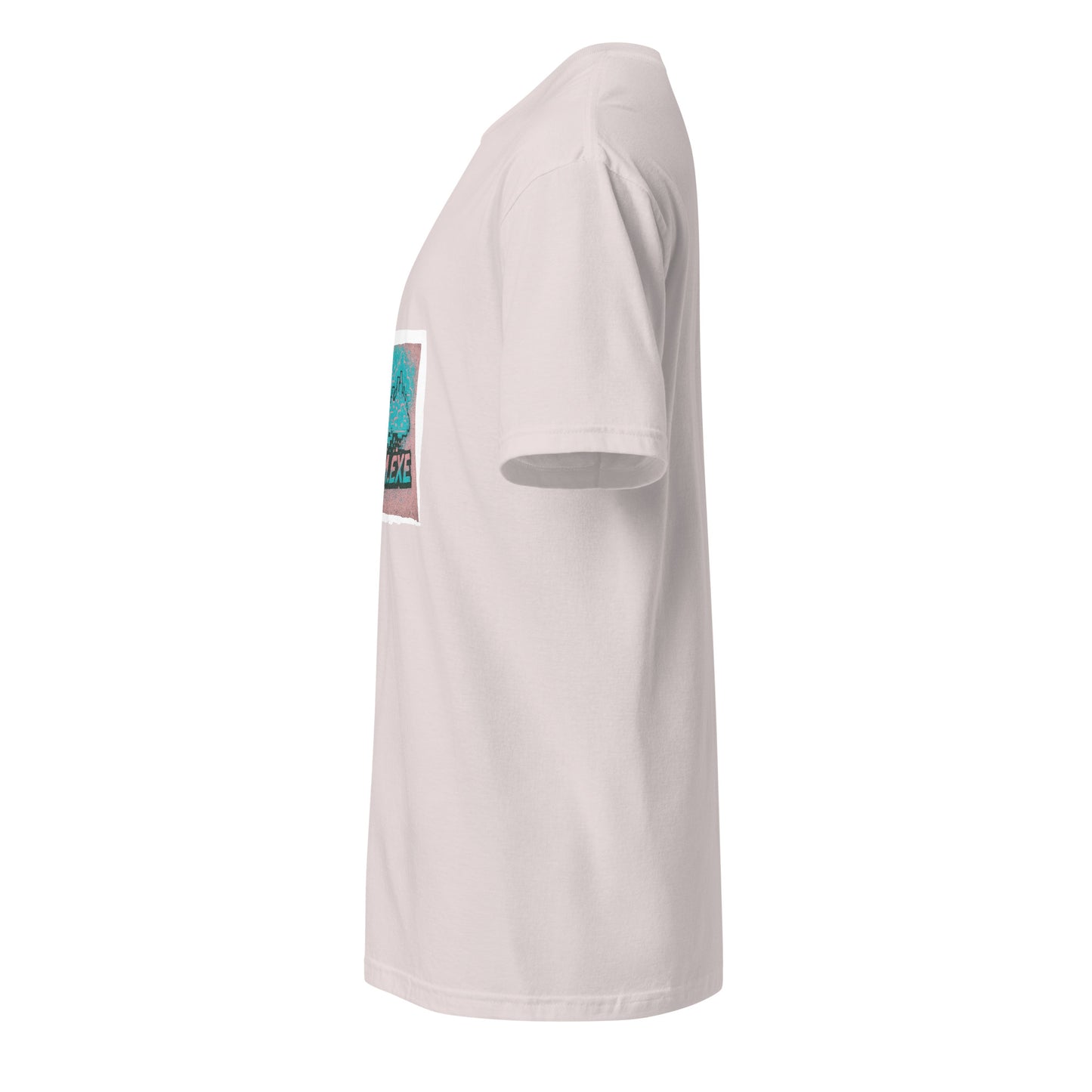 Dream.exe - Cyber Dreams - Short-Sleeve Unisex T-Shirt - Graphic Tee - Ice Grey - Left side