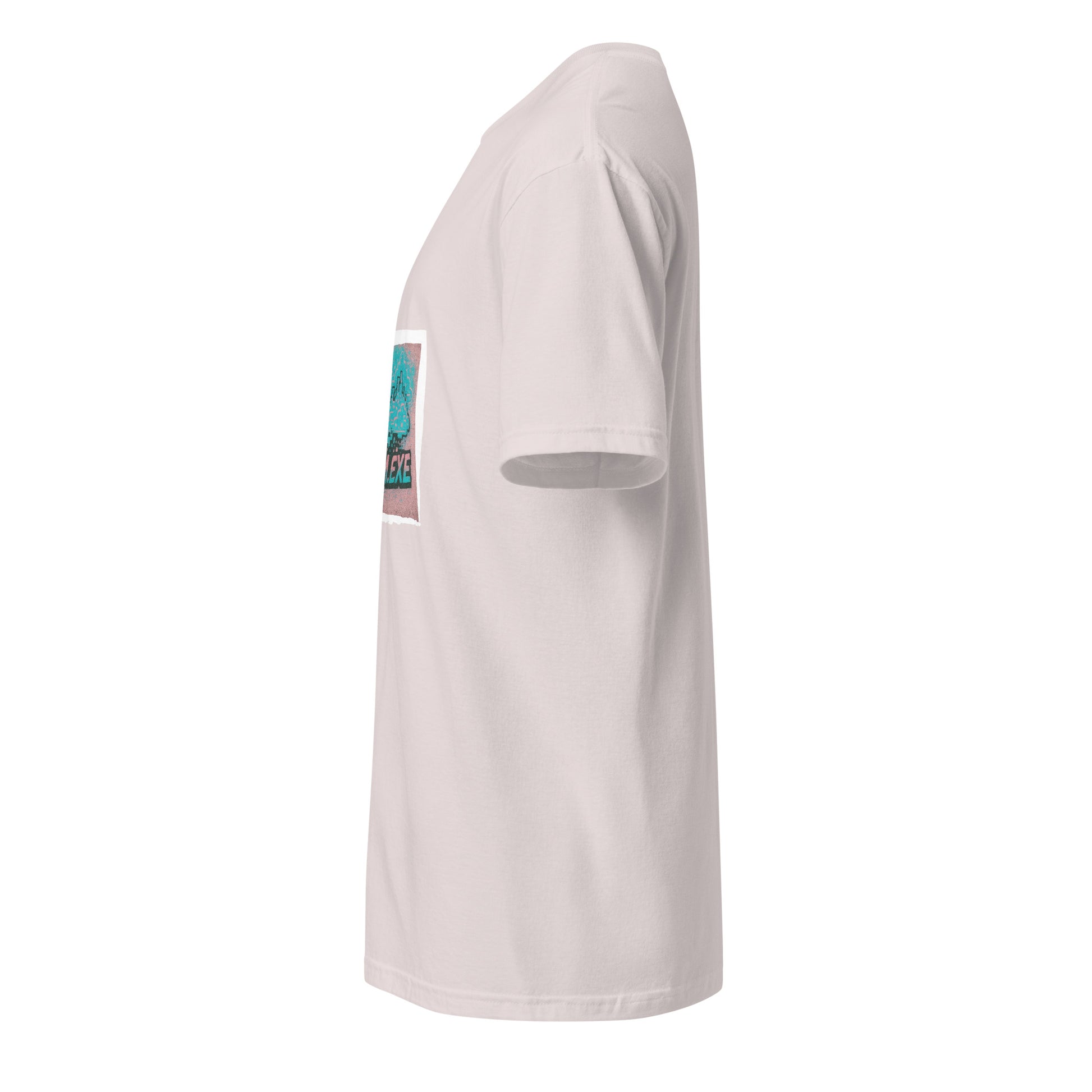 Dream.exe - Cyber Dreams - Short-Sleeve Unisex T-Shirt - Graphic Tee - Ice Grey - Left side