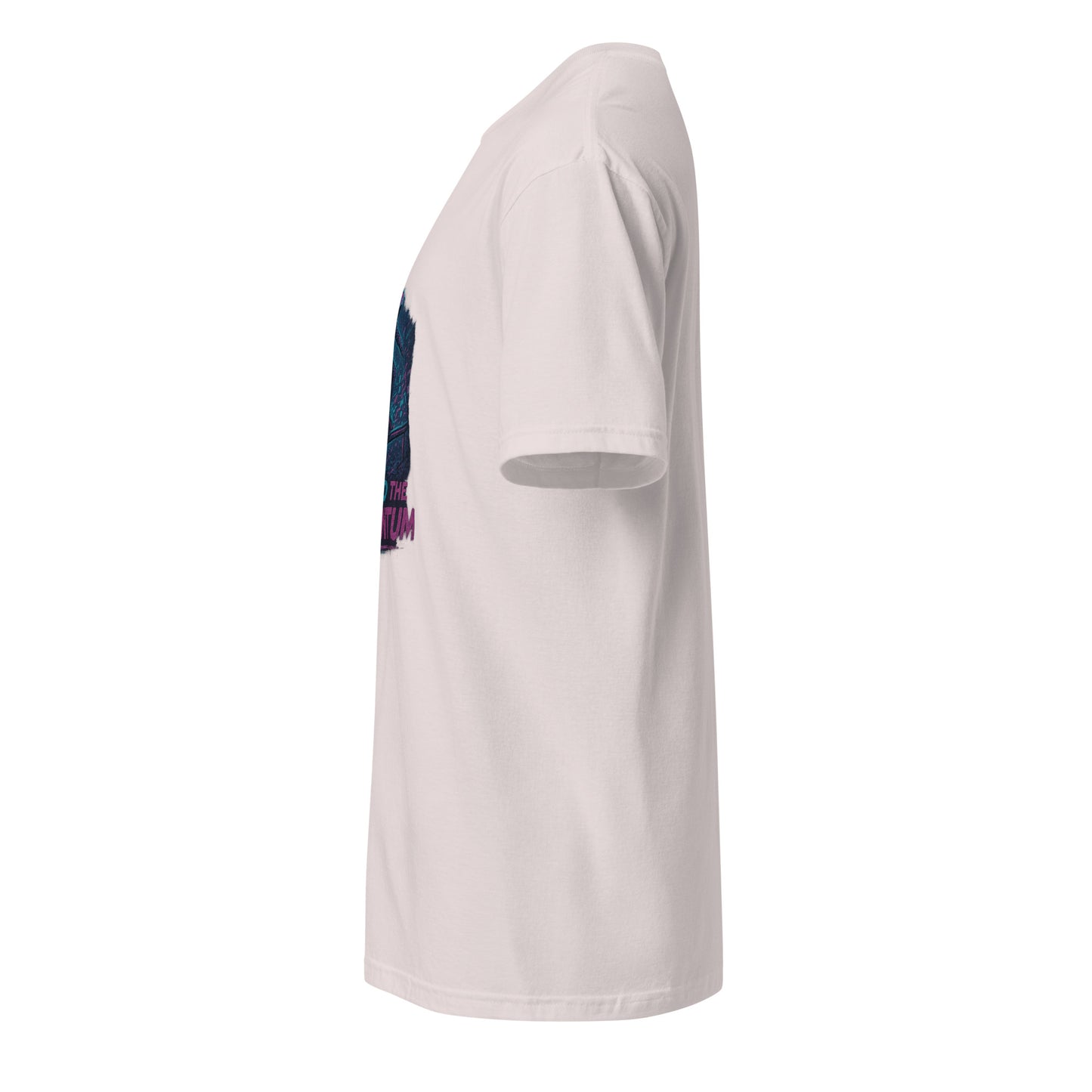 Quantum Shredder - Gleam The Cube - Short-Sleeve Unisex T-Shirt - Graphic Tee - Ice Grey - Left side