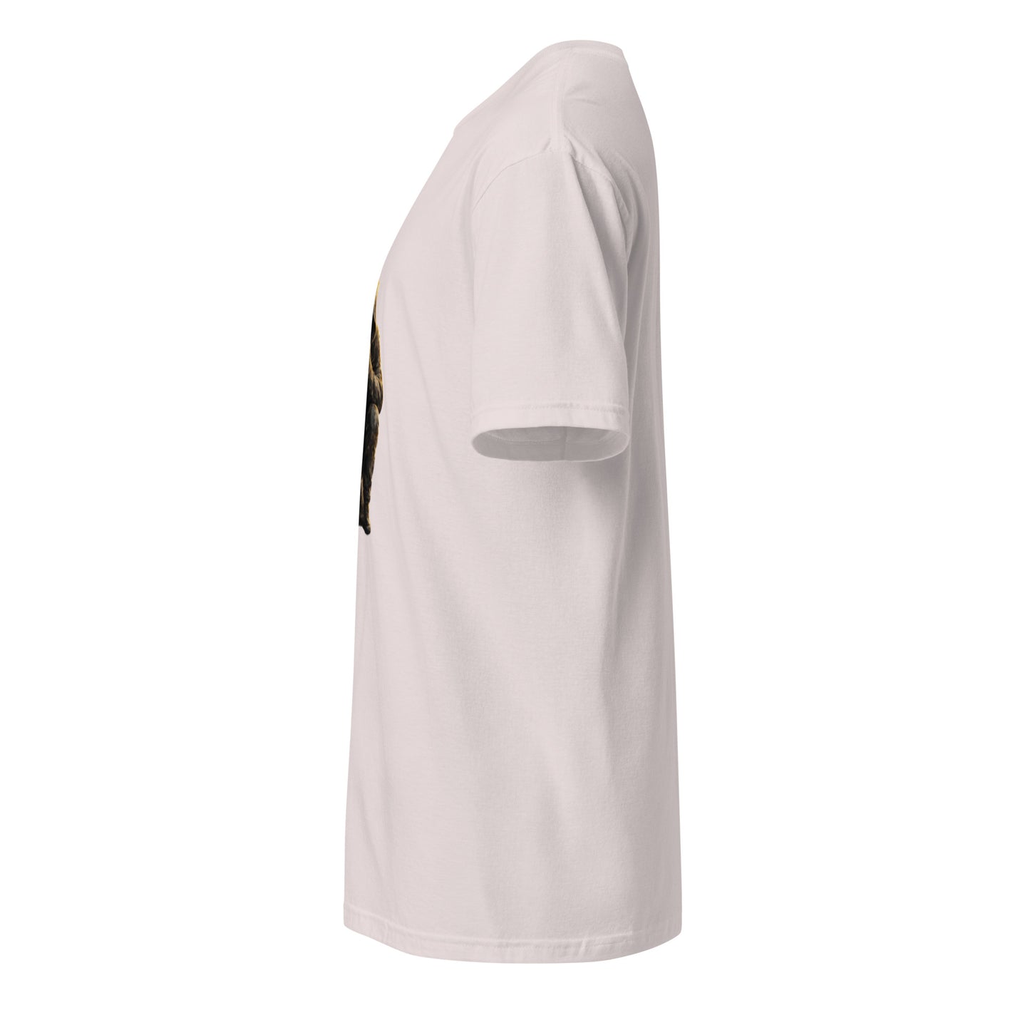 Saint of the Underground – Urban Faith - Short-Sleeve Unisex T-Shirt - Graphic Tee - Ice Grey - Left side