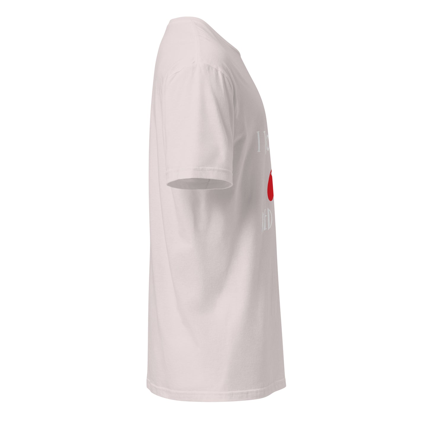 The Red Pill - Sci-Fi Tribute - Short-Sleeve Unisex T-Shirt - Graphic Tee - Ice Grey - Right side