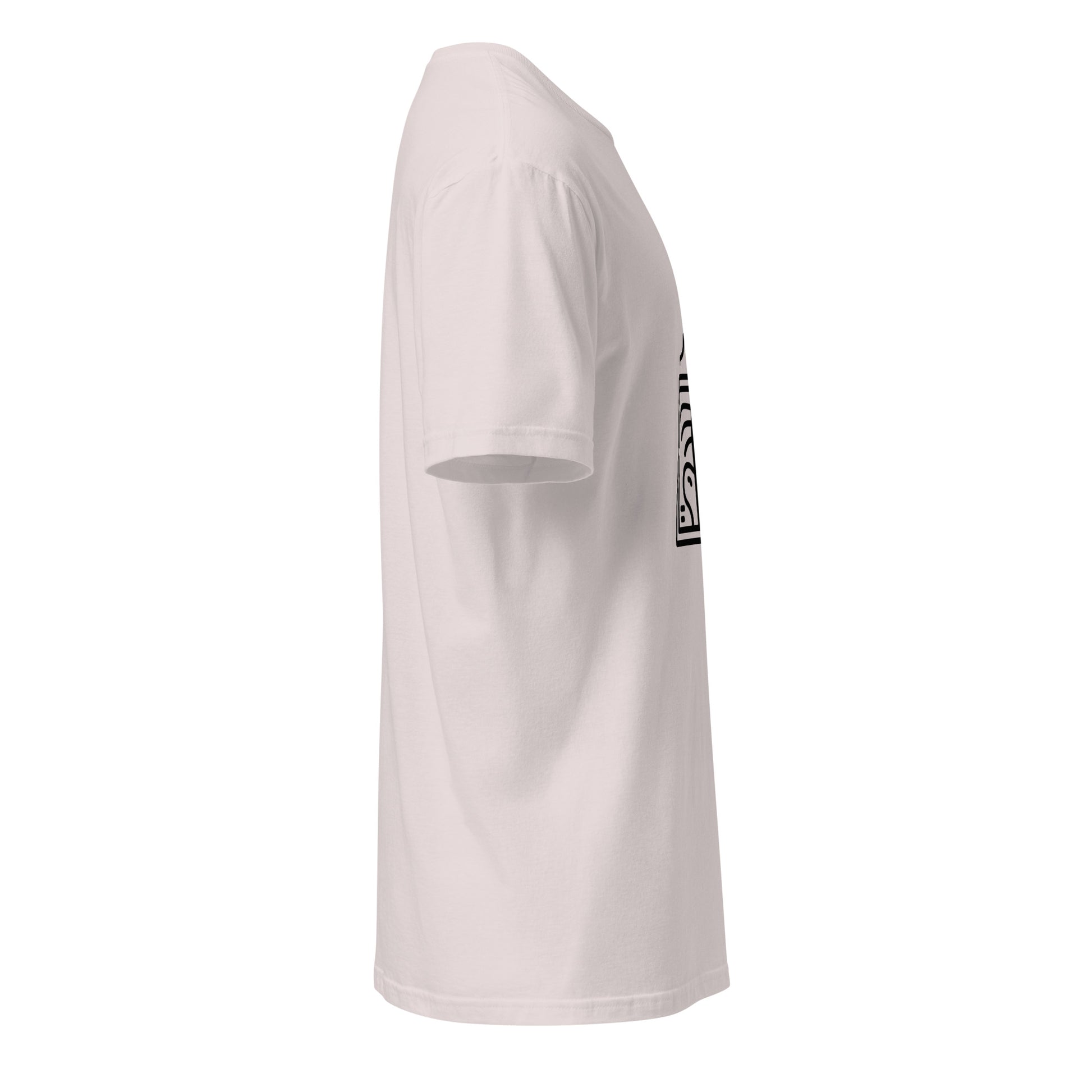 X-Ray - Line-Art X-Ray - Short-Sleeve Unisex T-Shirt - Graphic Tee - Ice Grey - Right side