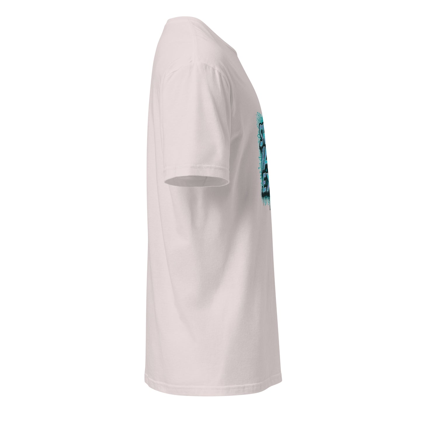 Streetware.exe - Digital Precision - Short-Sleeve Unisex T-Shirt - Graphic Tee - Ice Grey - Right side