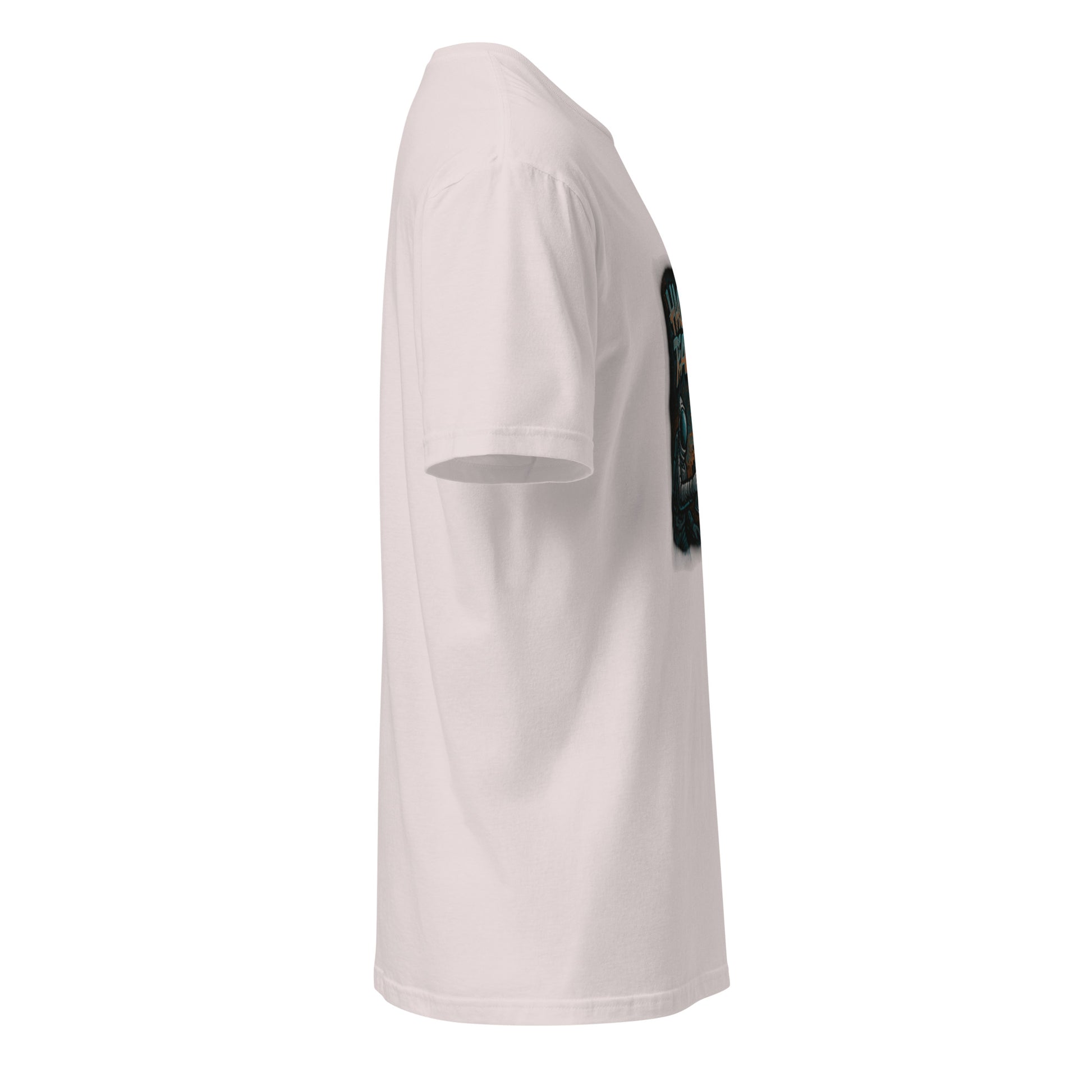 Hacked Reality - Creative Resistance - Short-Sleeve Unisex T-Shirt - Graphic Tee - Ice Grey - Right side