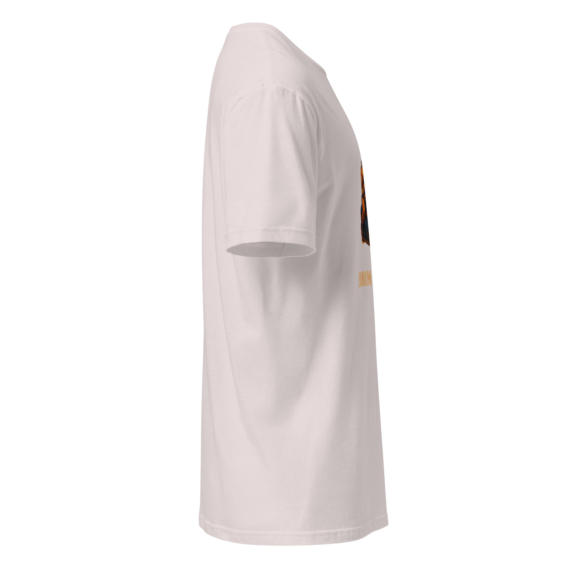 Solaris Thunderrider - Retro Champion - Short-Sleeve Unisex T-Shirt - Graphic Tee - Ice Grey - Right side