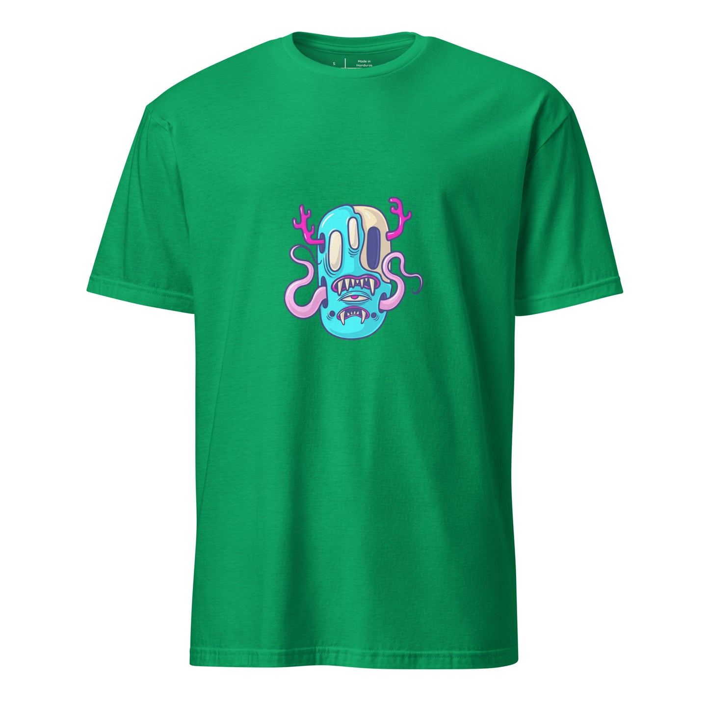Monsta 4 - Monsta Collection - Short-Sleeve Unisex T-Shirt - Graphic Tee - Irish Green - Front
