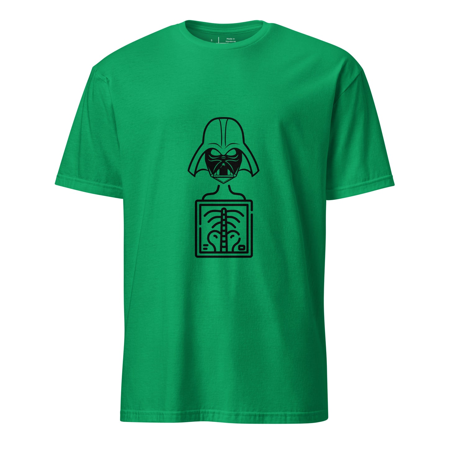 Darth X - The Dark Side Exposed - Short-Sleeve Unisex T-Shirt - Graphic Tee - Irish Green - Front