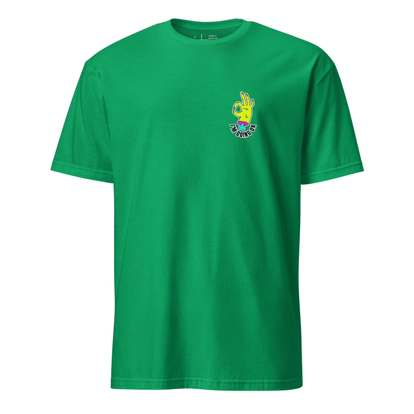 I'm OK - Zombie Hand - Short-Sleeve Unisex T-Shirt - Graphic Tee - Irish Green - Front
