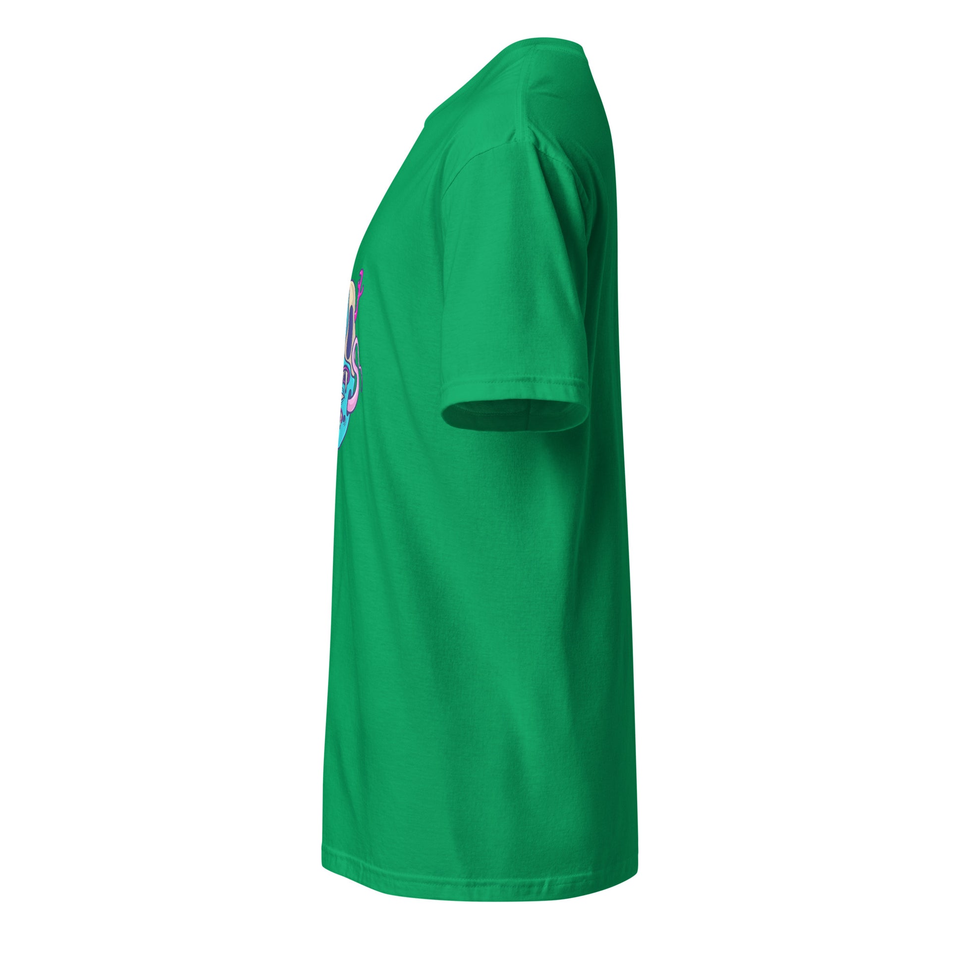 Monsta 4 - Monsta Collection - Short-Sleeve Unisex T-Shirt - Graphic Tee - Irish Green - Left side