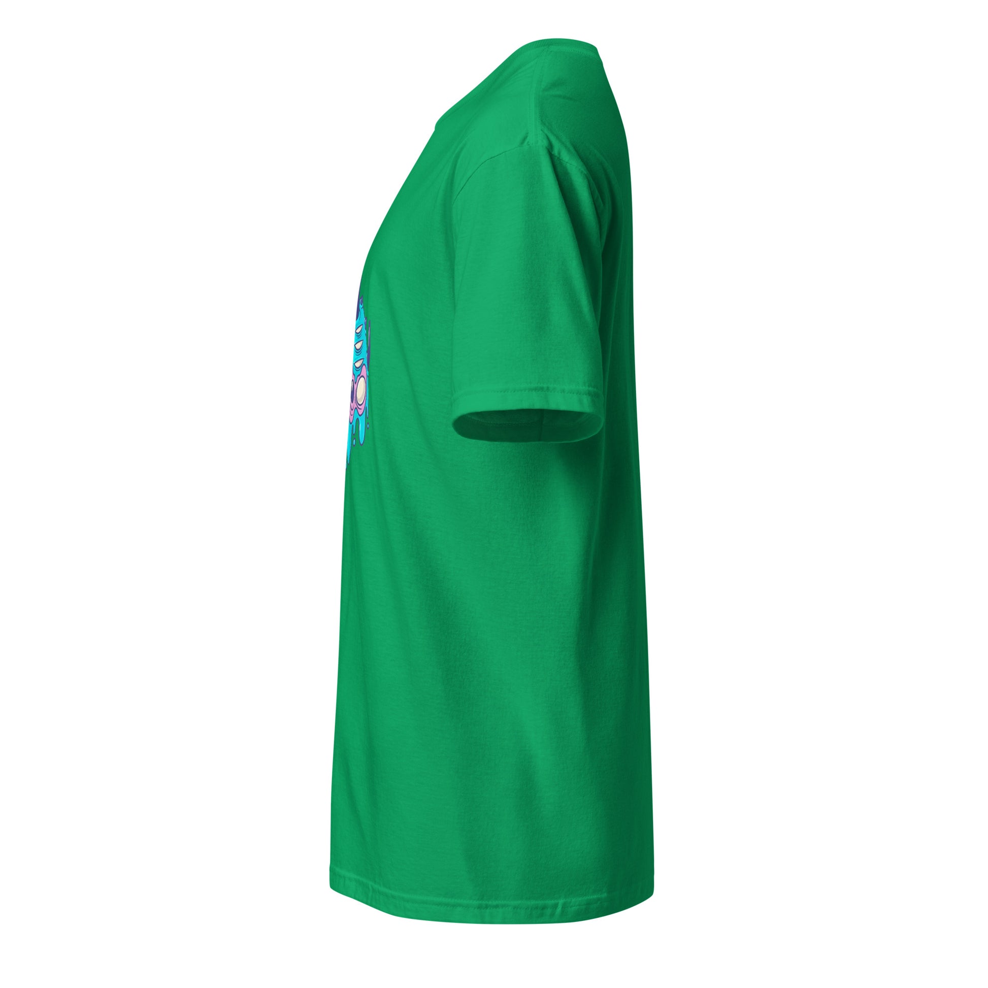 Monsta 5 - Monsta Collection - Short-Sleeve Unisex T-Shirt - Graphic Tee - Irish Green - Left side