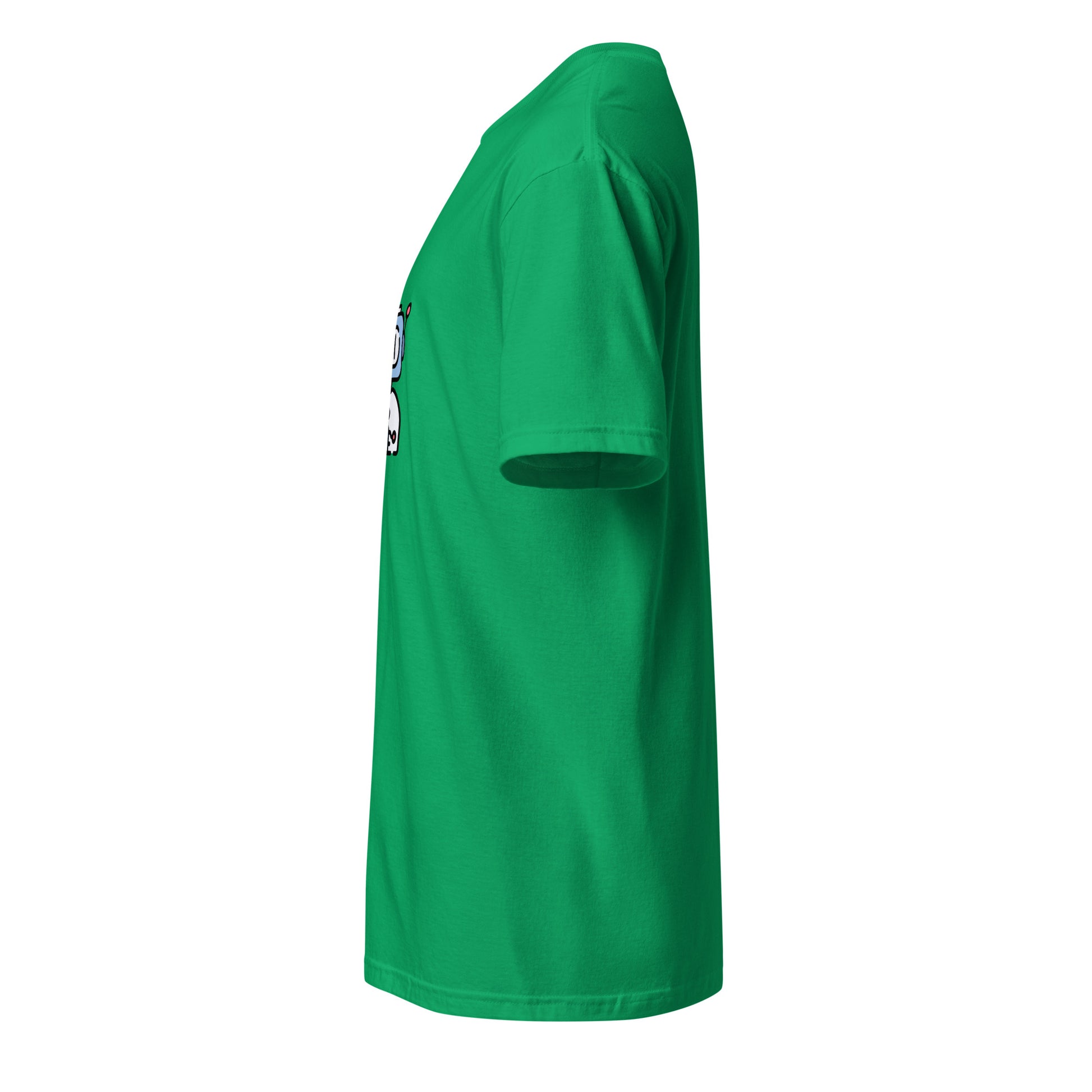 A.I - Retro AI Bot - Short-Sleeve Unisex T-Shirt - Graphic Tee - Irish Green - Left side