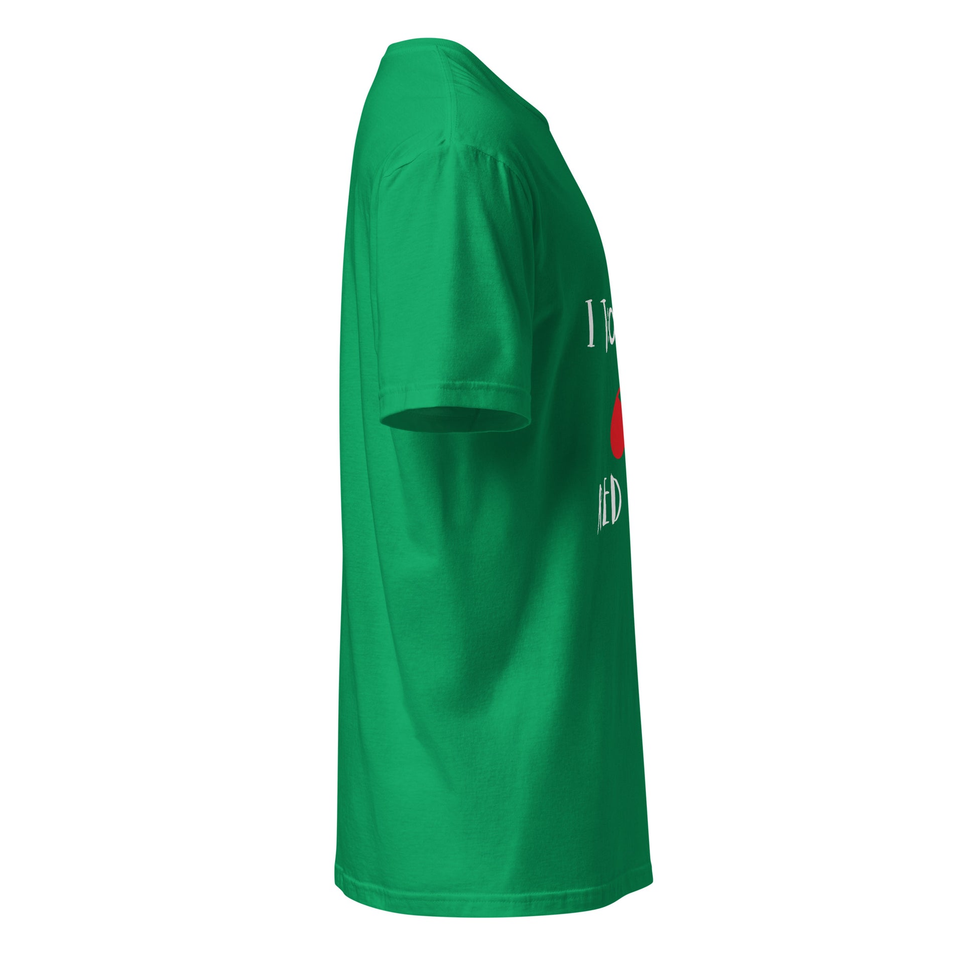 The Red Pill - Sci-Fi Tribute - Short-Sleeve Unisex T-Shirt - Graphic Tee - Irish Green - Right side