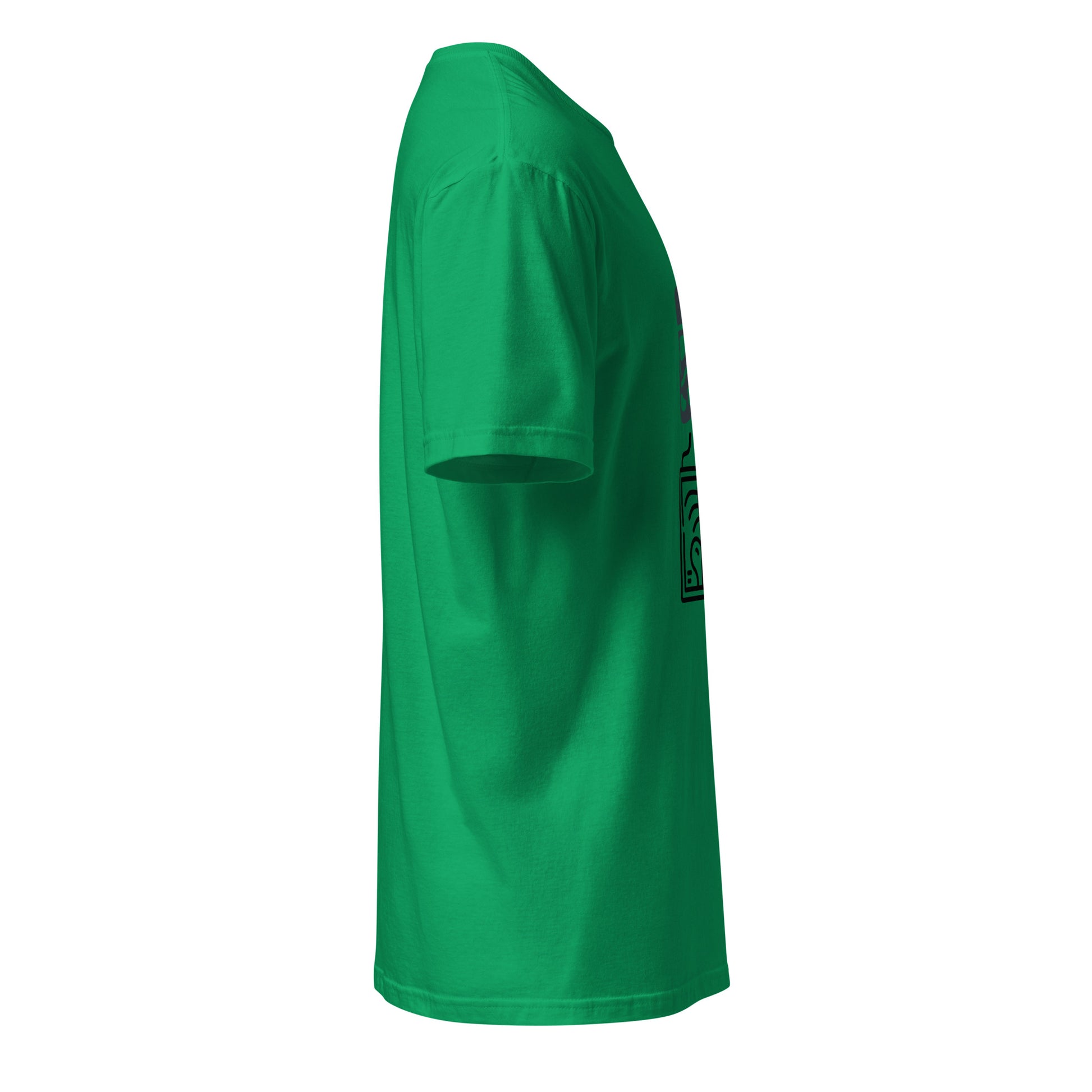 Trooper X - Behind The Armor - Short-Sleeve Unisex T-Shirt - Graphic Tee - Irish Green - Right side