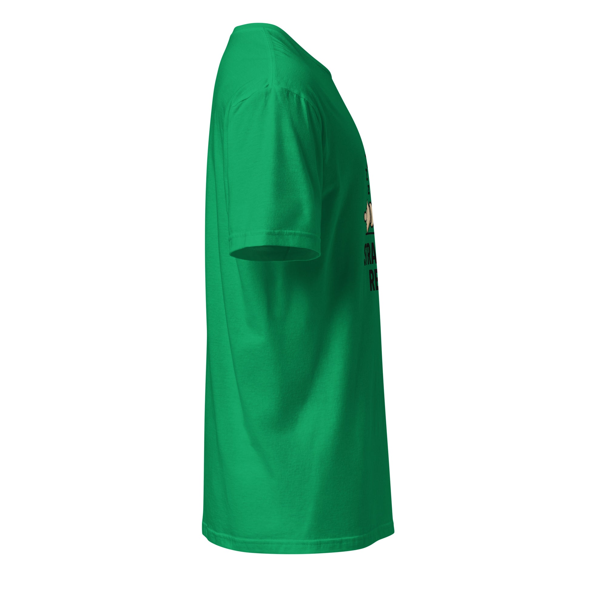 Strategic Rest – The Smart Way To Recharge - Short-Sleeve Unisex T-Shirt - Graphic Tee - Irish Green - Right side