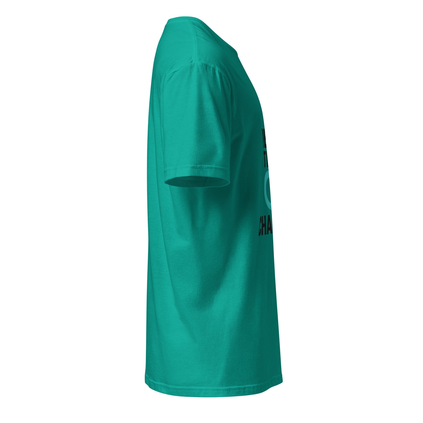 Wear The Change - Conscious Style - Short-Sleeve Unisex T-Shirt - Graphic Tee - Jade Dome - Right side