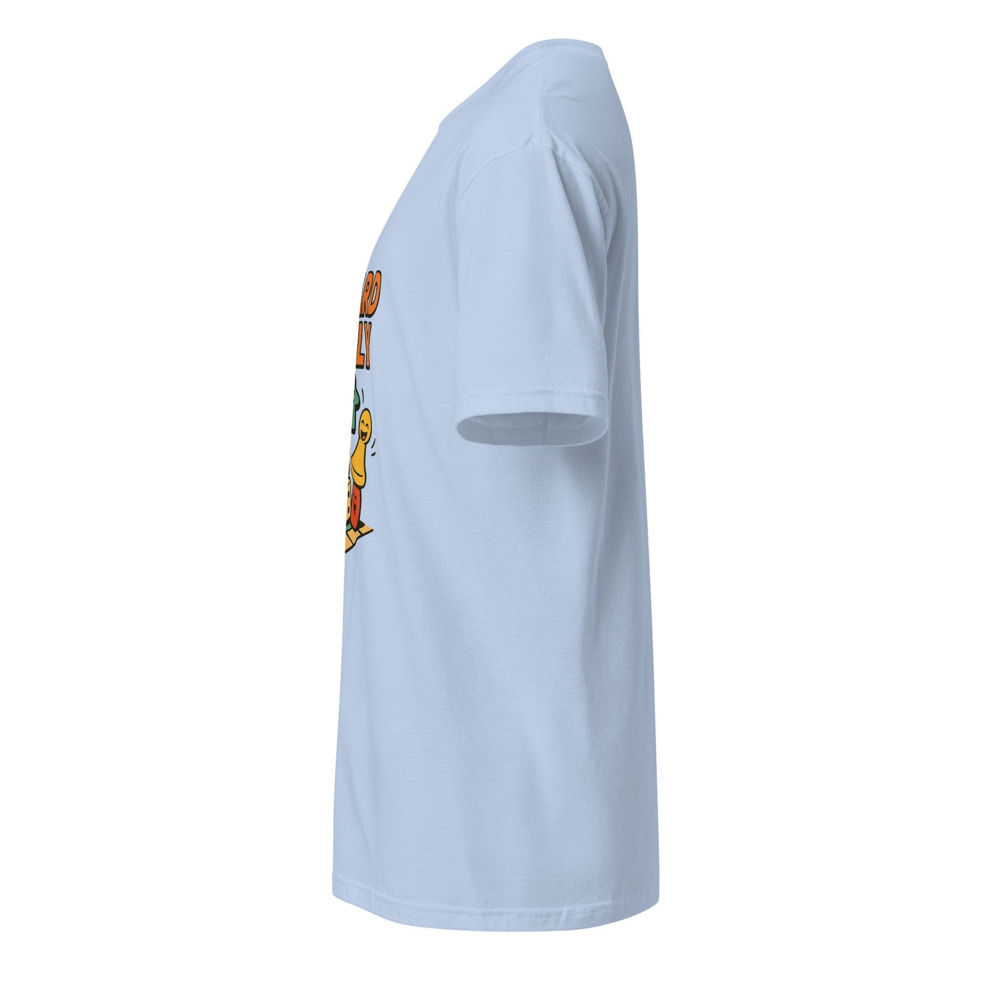 Board Silly – Ultimate Board Game - Short-Sleeve Unisex T-Shirt - Graphic Tee - Light Blue - Left side